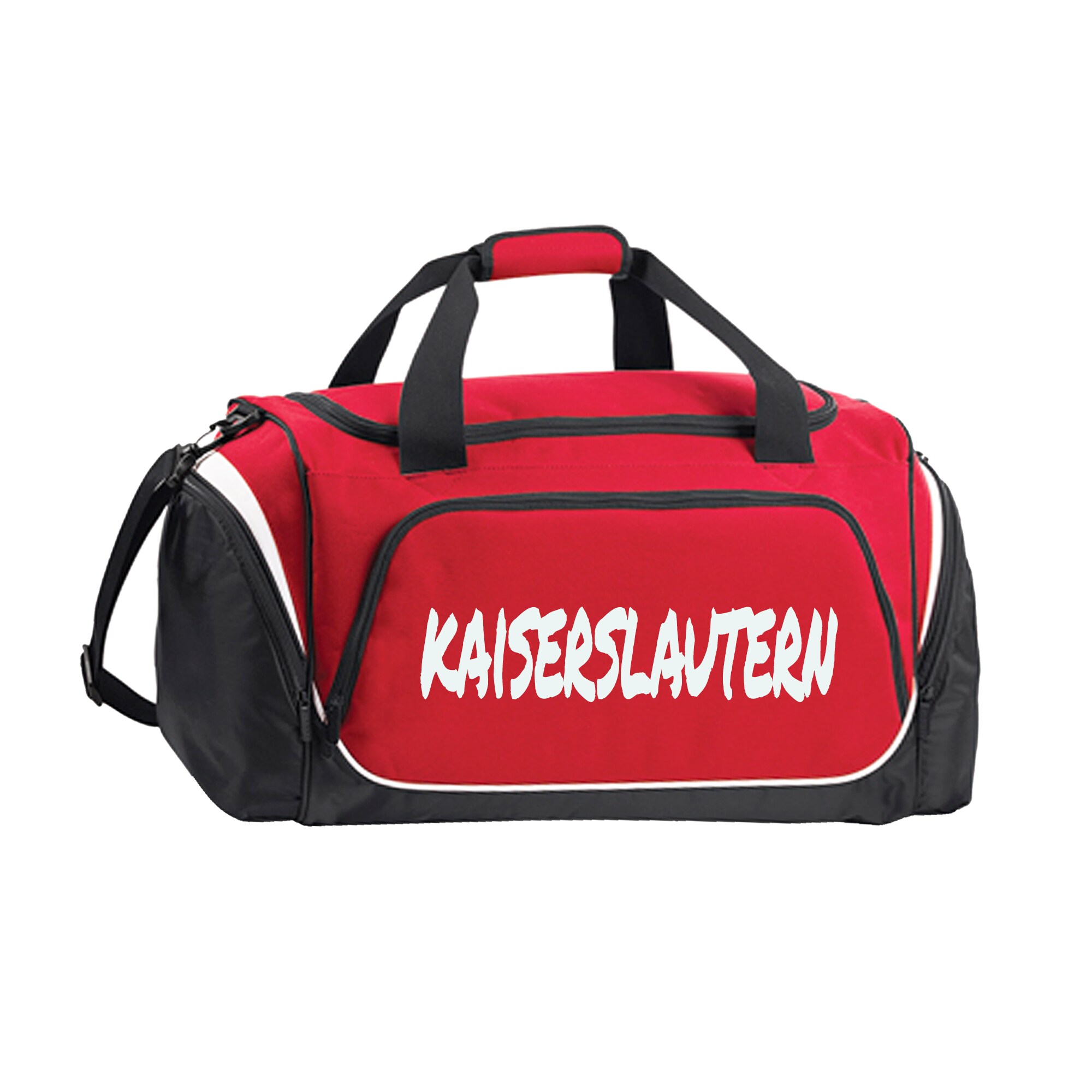 multifanshop Sporttasche - Kaiserslautern - Textmarker - Druck wei&szlig; - Tasche 