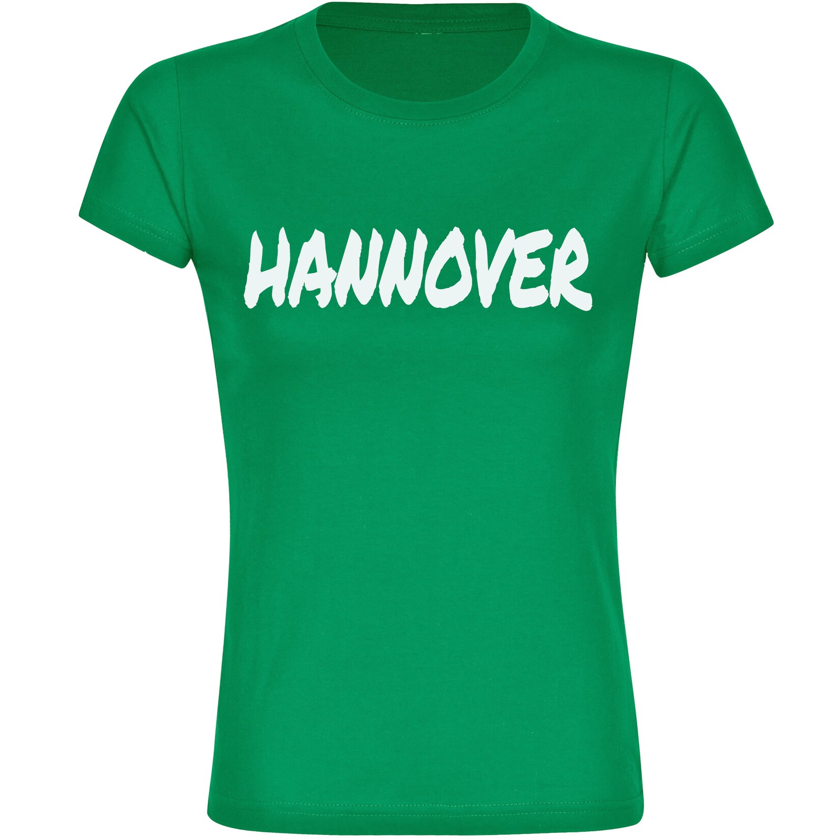 Damen T-Shirt - Hannover - Textmarker - Druck weiß - Frauen