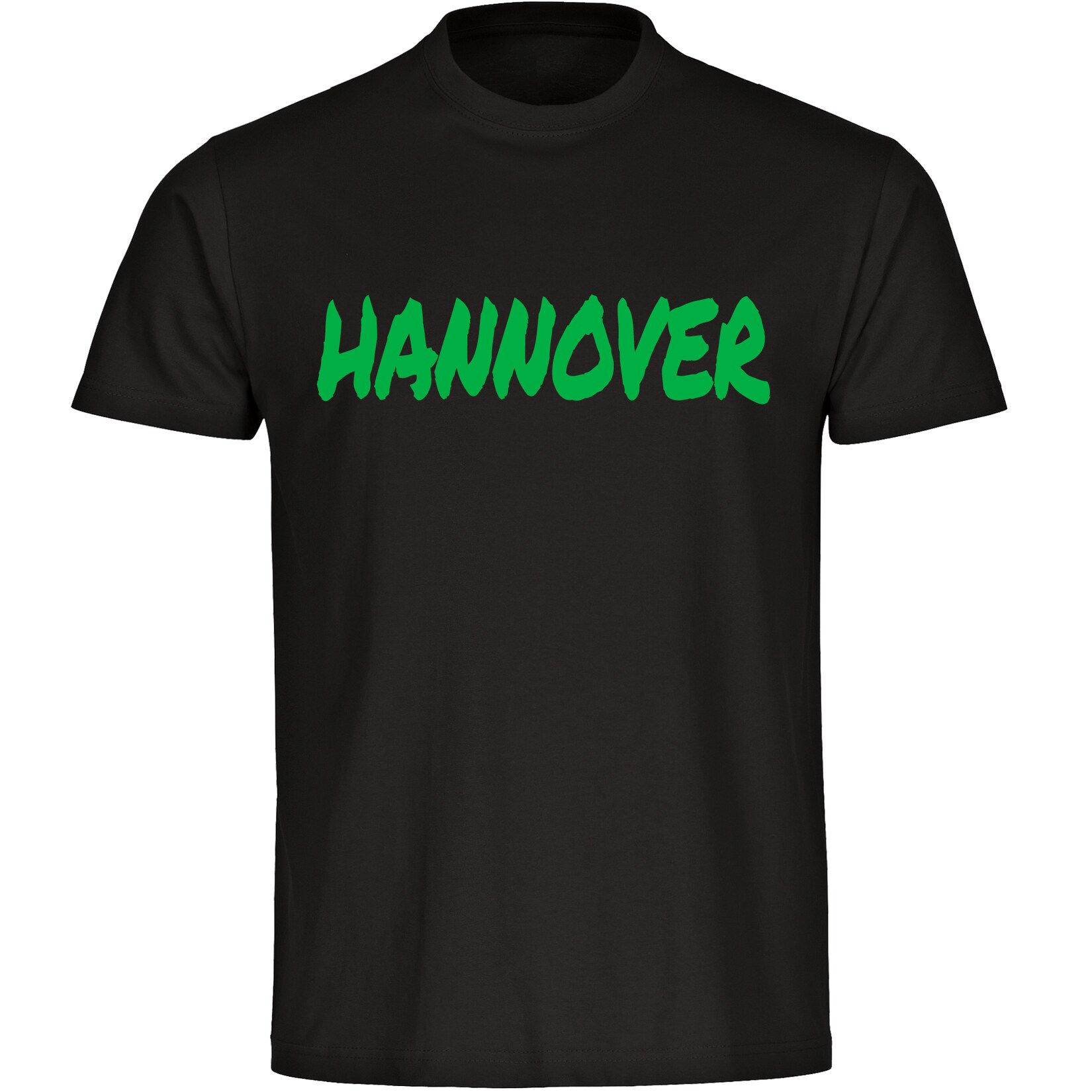 Kinder T-Shirt - Hannover - Textmarker - Druck grün - Kind