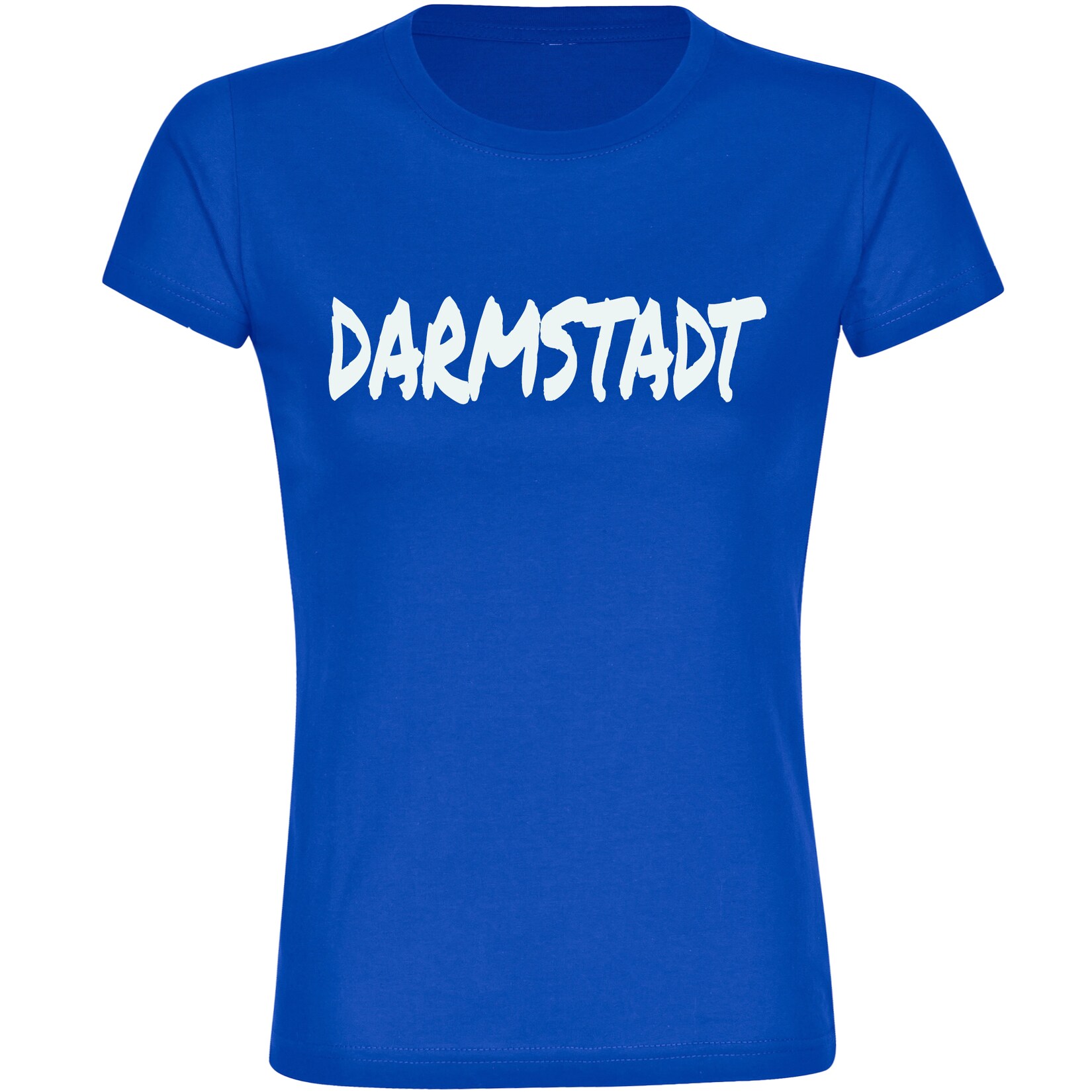 Damen T-Shirt - Darmstadt - Textmarker - Druck weiß - Frauen