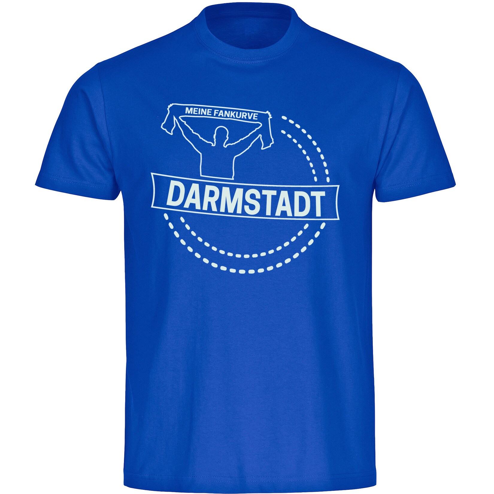 Kinder T-Shirt - Darmstadt - Meine Fankurve - Druck weiß - Kind