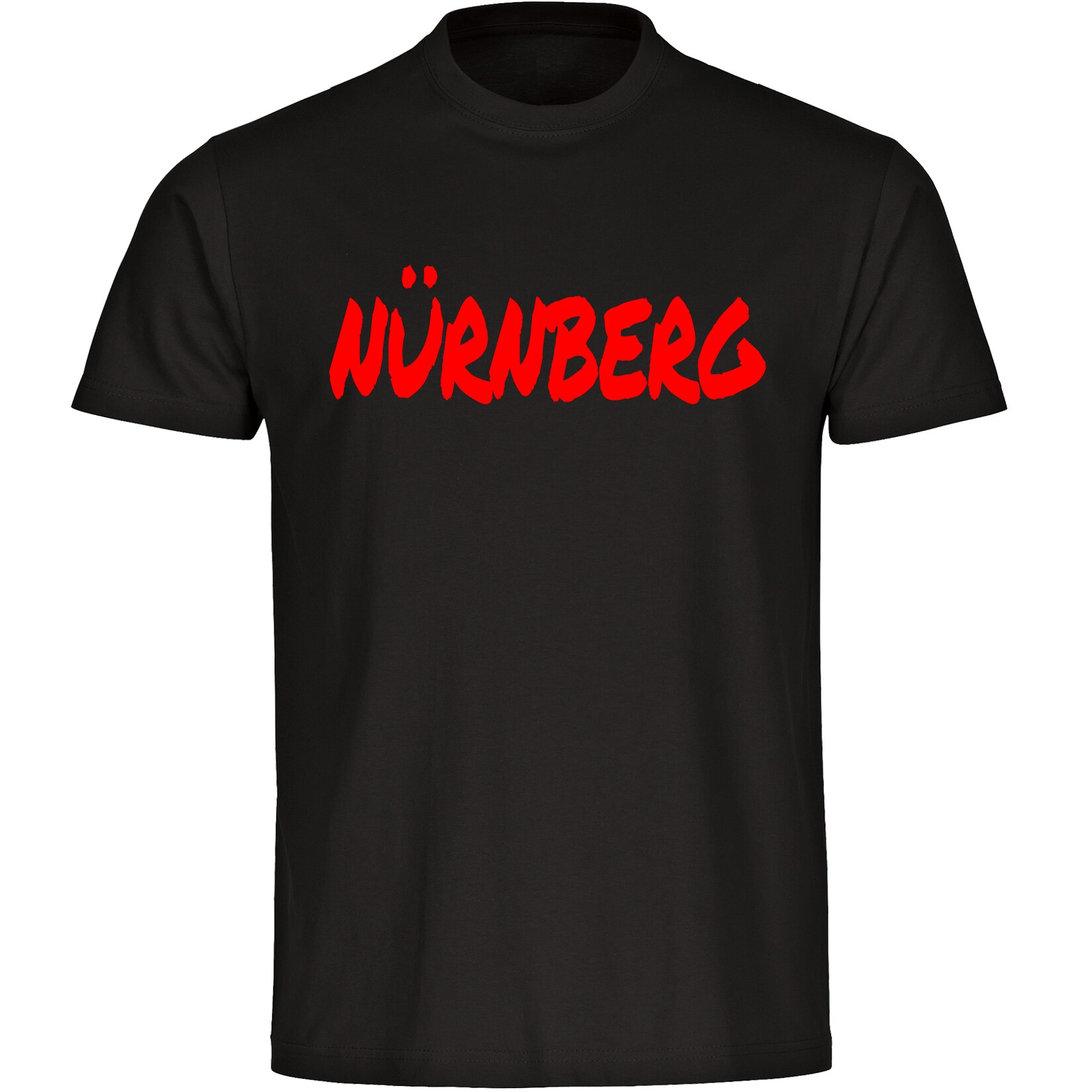 Kinder T-Shirt - Nürnberg - Textmarker - Druck rot - Kind