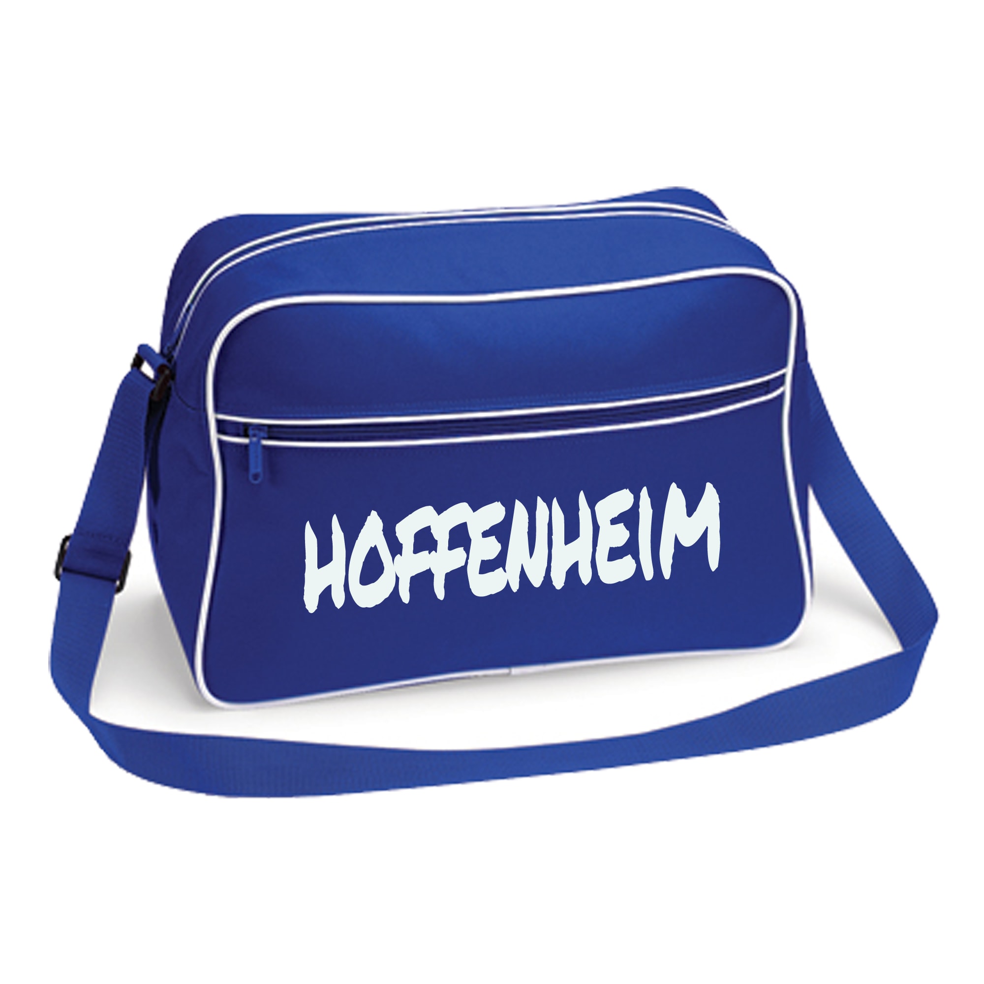multifanshop Retrotasche - Hoffenheim - Textmarker - Druck wei&szlig; - Tasche 