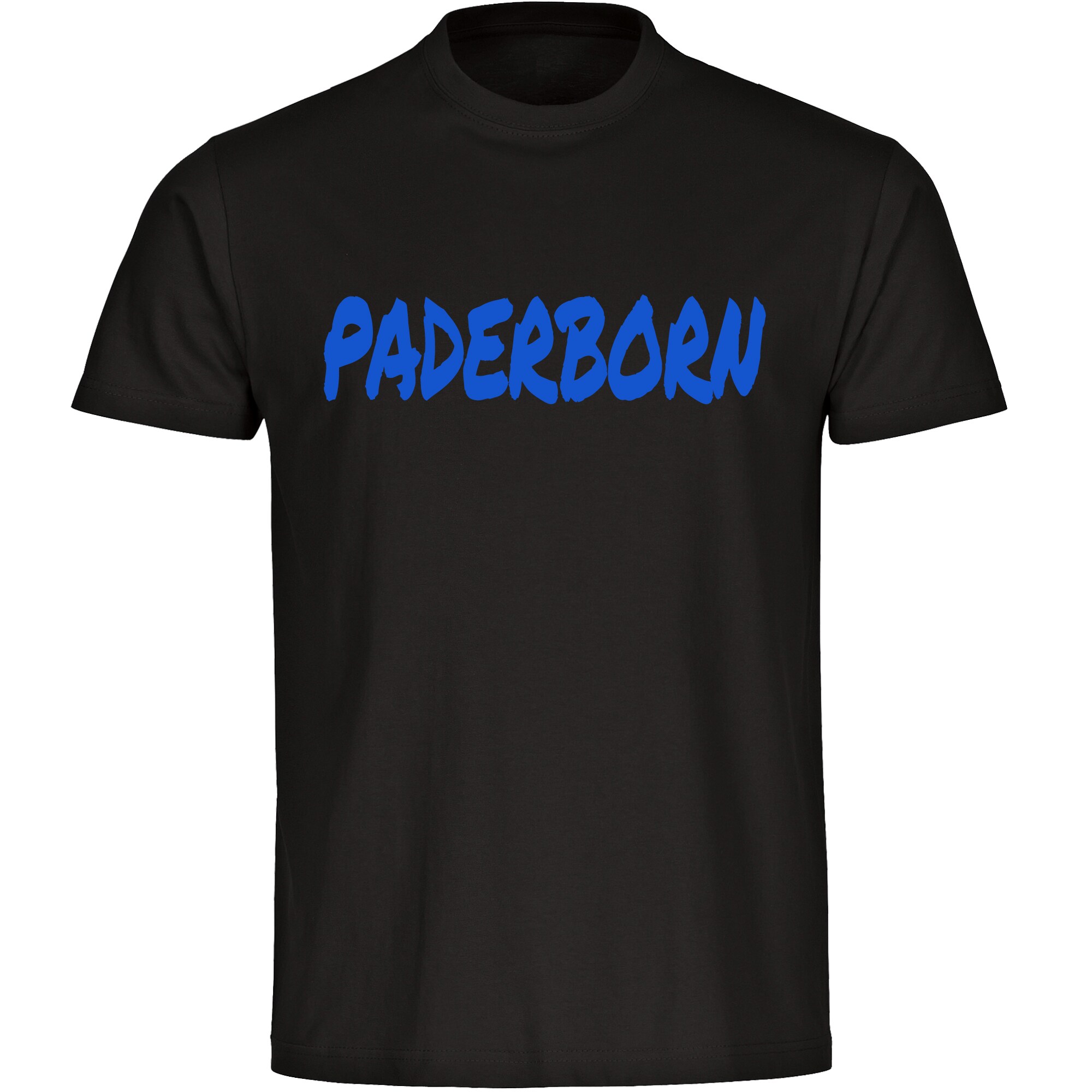 multifanshop Kinder T-Shirt - Paderborn - Textmarker - Druck blau - Kind 