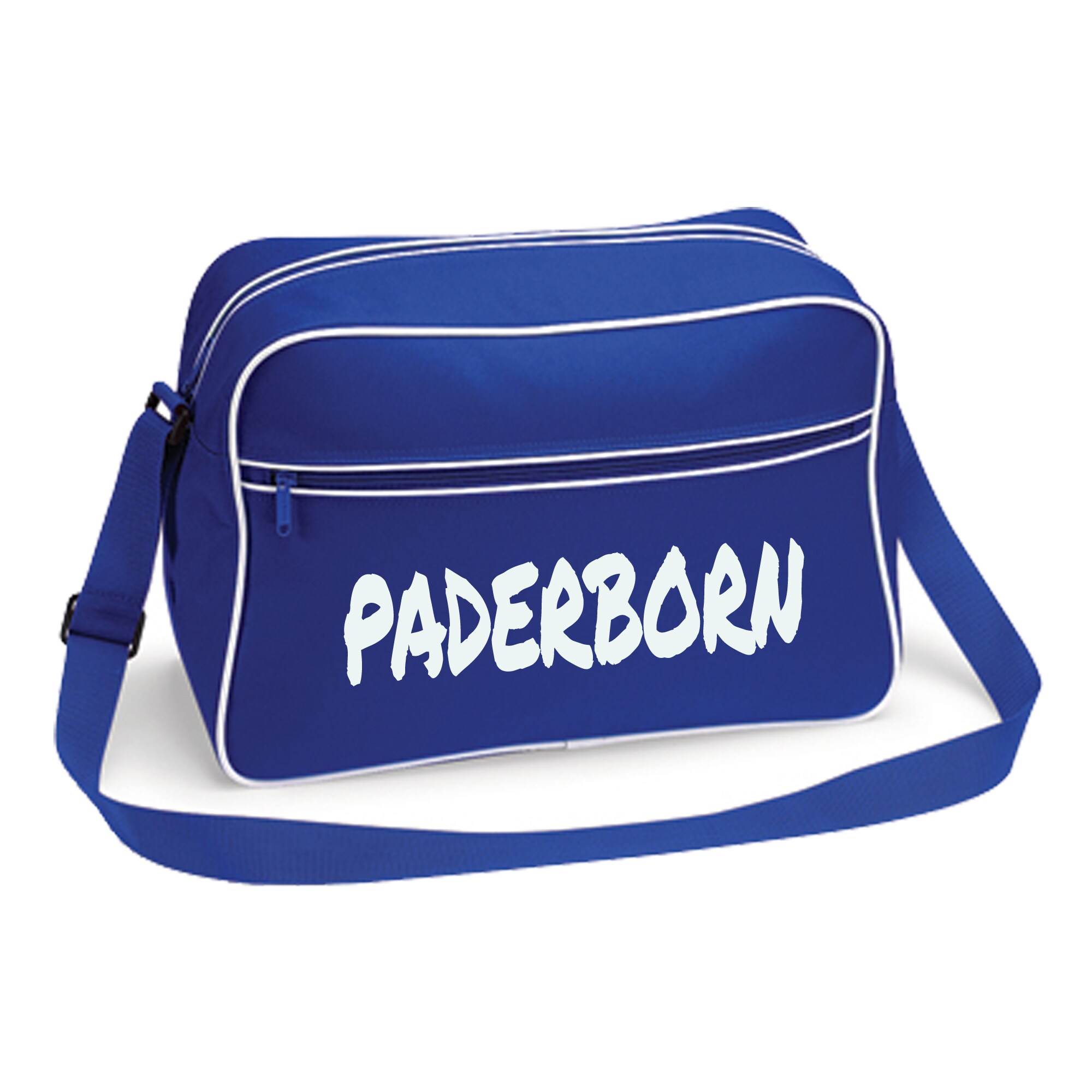 multifanshop Retrotasche - Paderborn - Textmarker - Druck wei&szlig; - Tasche 