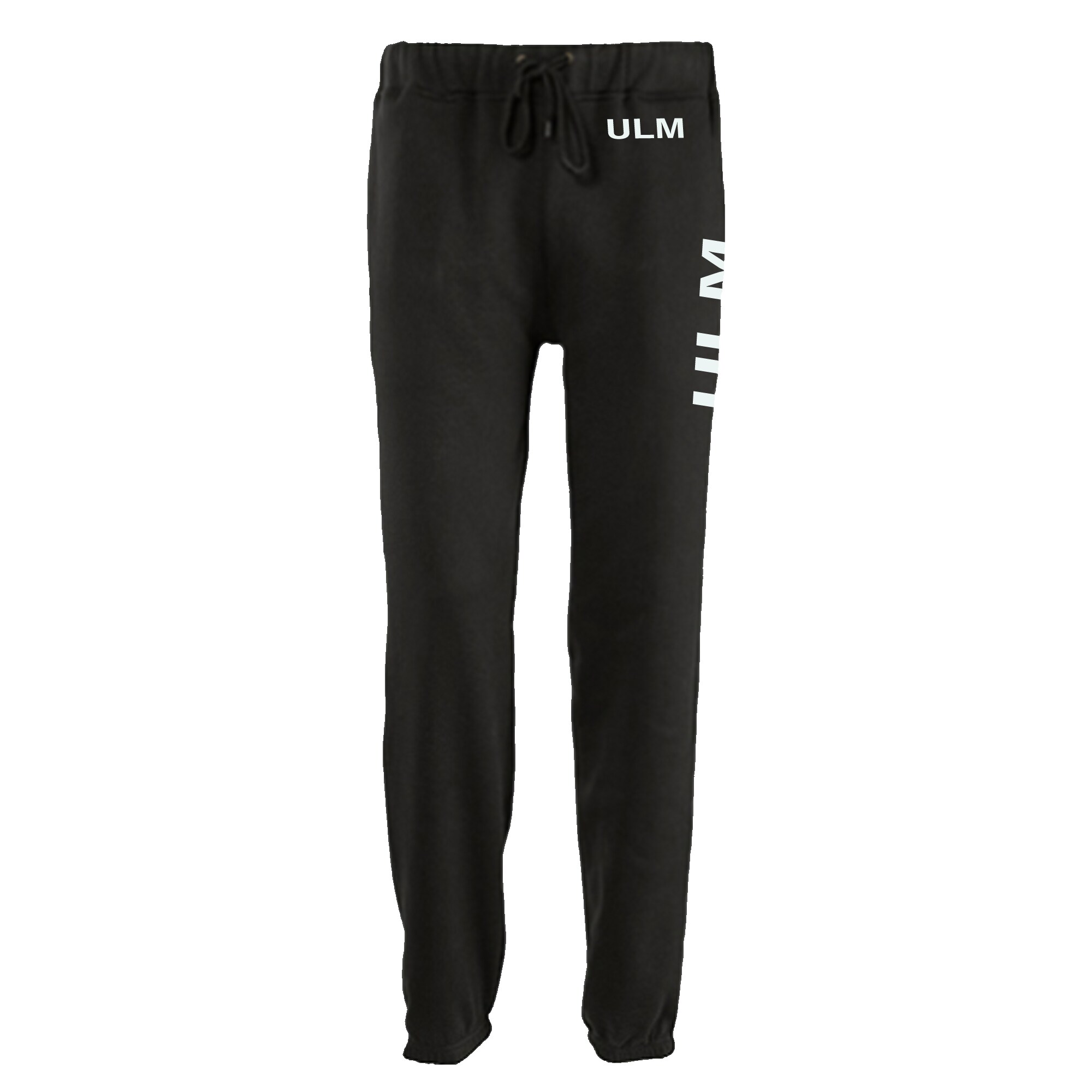 multifanshop Jogginghose - Ulm - Bund & Seite - Druck wei&szlig; - Trainingshose 