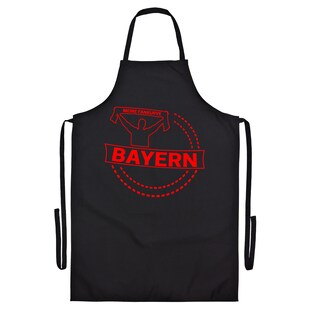 multifanshop Grillschürze - Bayern - Meine Fankurve - Druck rot - Schürze 