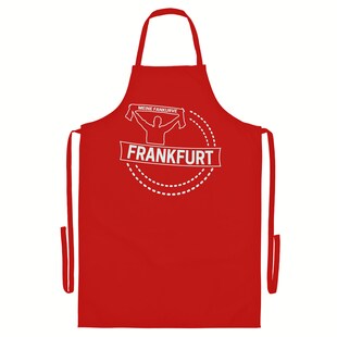 multifanshop Grillschürze - Frankfurt - Meine Fankurve - Druck weiß - Schürze 