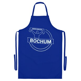 multifanshop Grillschürze - Bochum - Meine Fankurve - Druck weiß - Schürze 