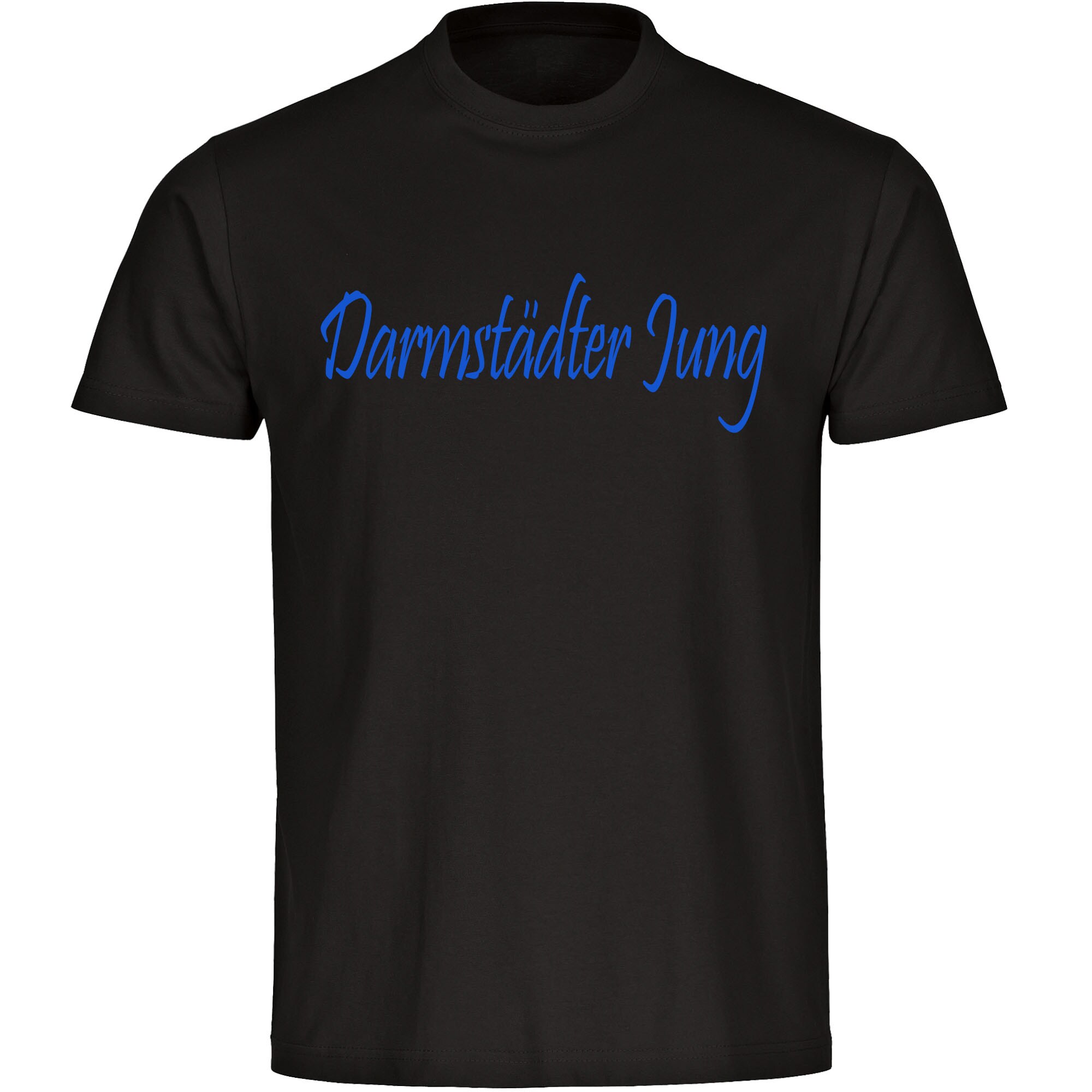 multifanshop Kinder T-Shirt - Darmstadt - Darmst&auml;dter Jung - Druck blau - Kind 