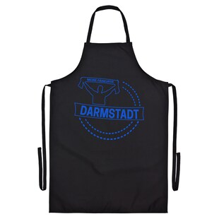 multifanshop Grillschürze - Darmstadt - Meine Fankurve - Druck blau - Schürze 