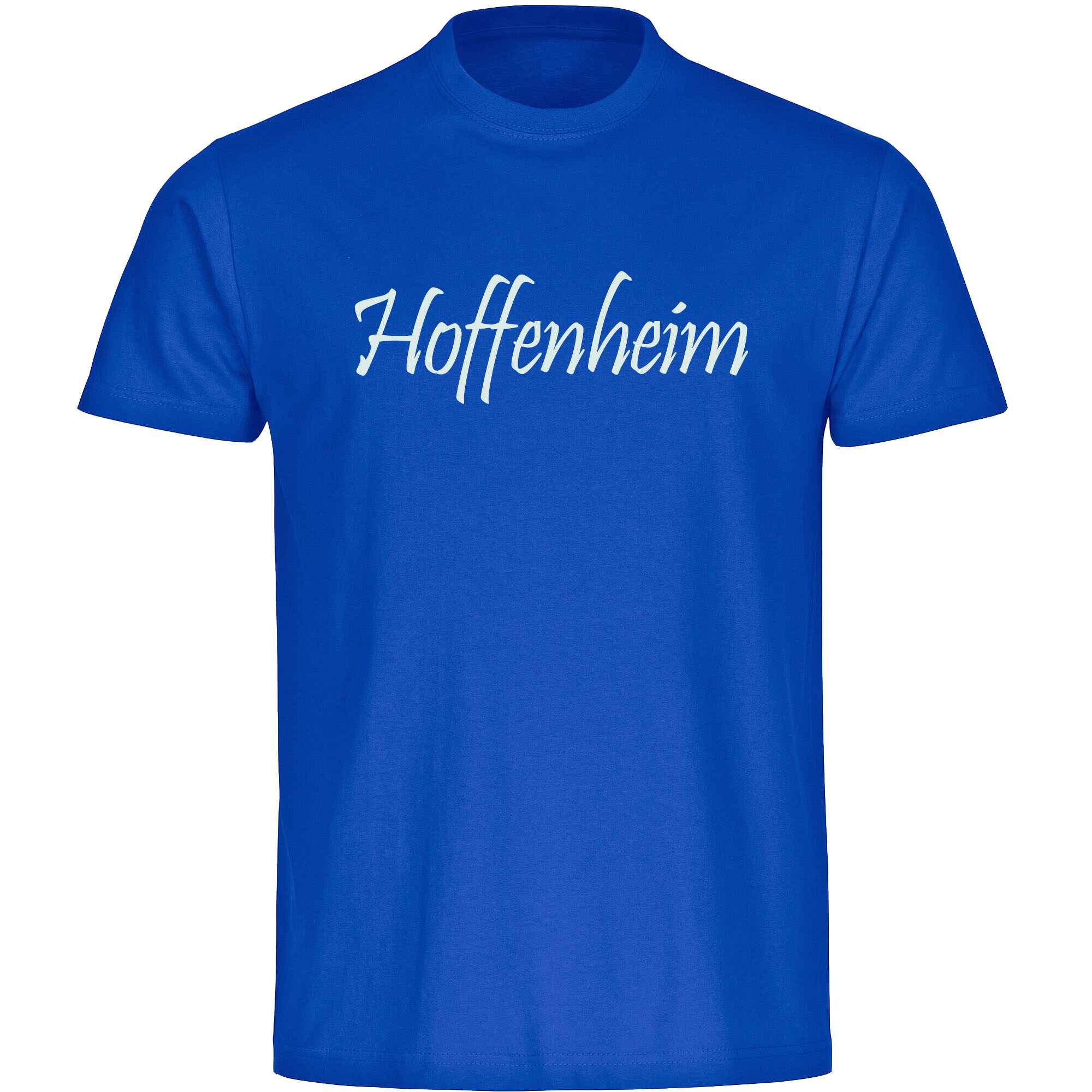 multifanshop Kinder T-Shirt - Hoffenheim - Schriftzug - Druck wei&szlig; - Kind 