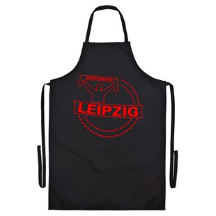 multifanshop Grillschürze - Leipzig - Meine Fankurve - Druck rot - Schürze 