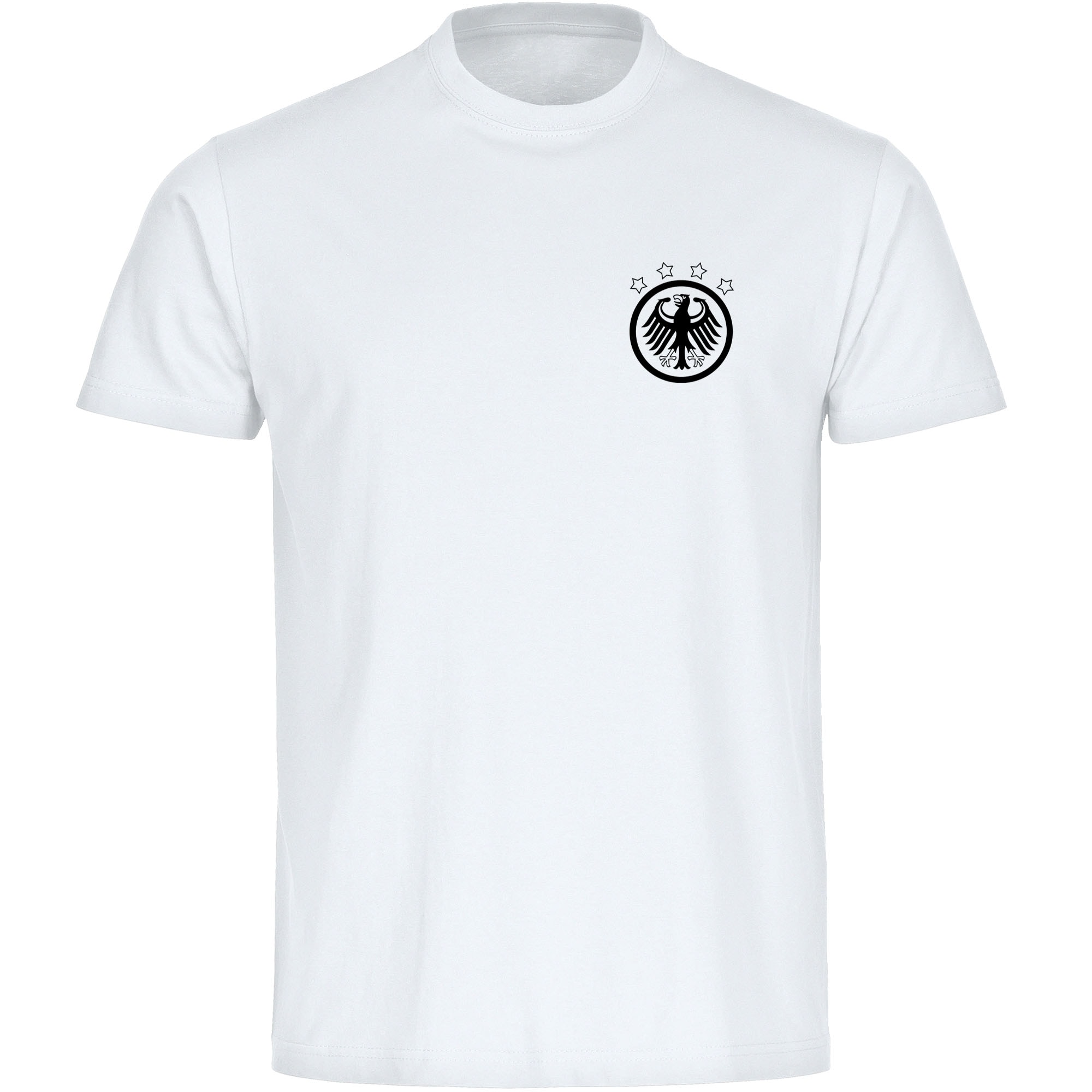 multifanshop Herren T-Shirt - Deutschland - Adler Retro - Druck schwarz - M&auml;nner 