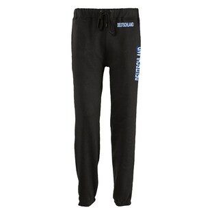 multifanshop Jogginghose - Deutschland - Bund & Seite - Druck weiß - Trainingshose 