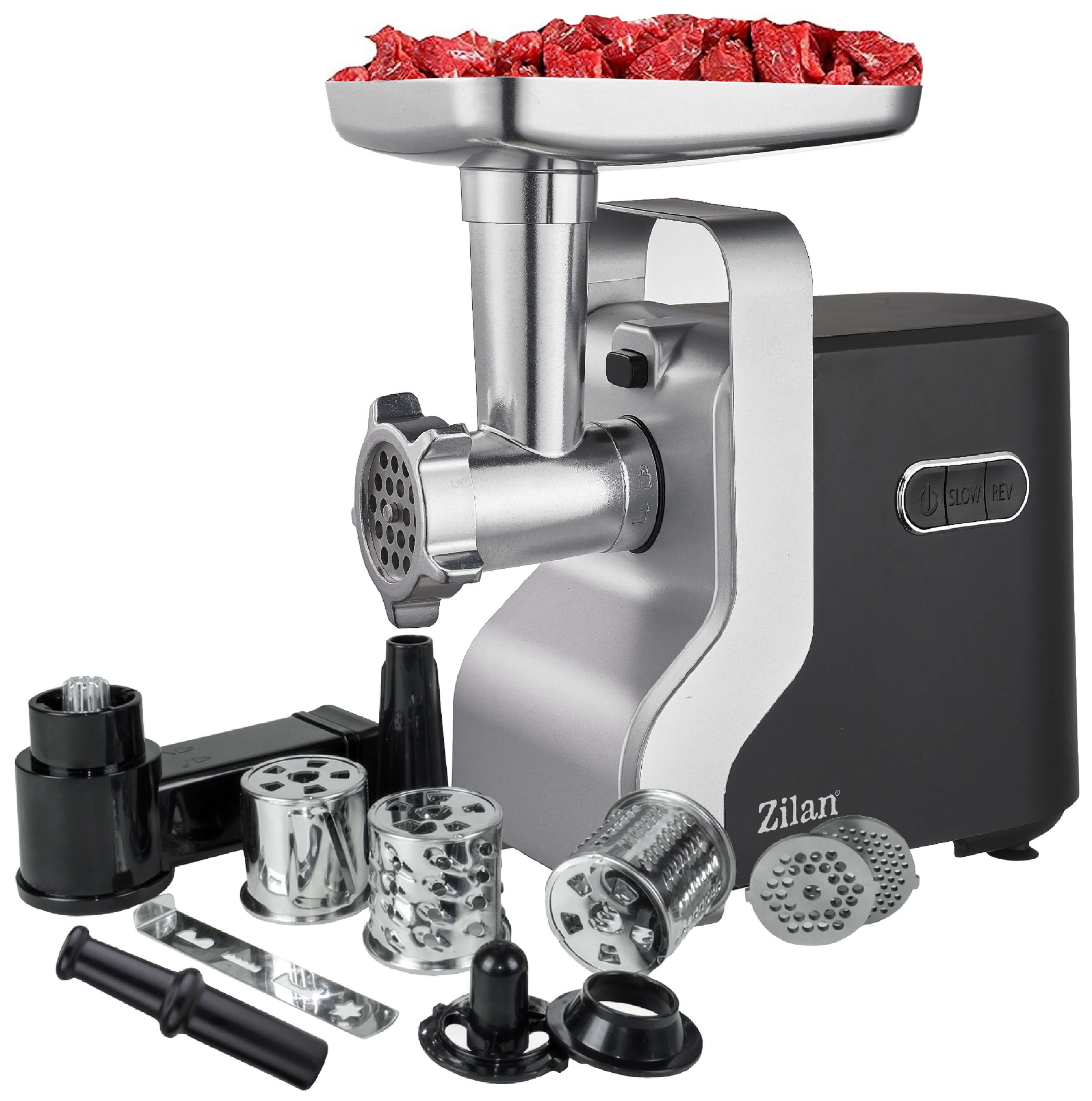 Zilan 9 in 1 Fleischwolf Elektrischer Fleischwolf 9 Aufs&auml;tze 2100W 