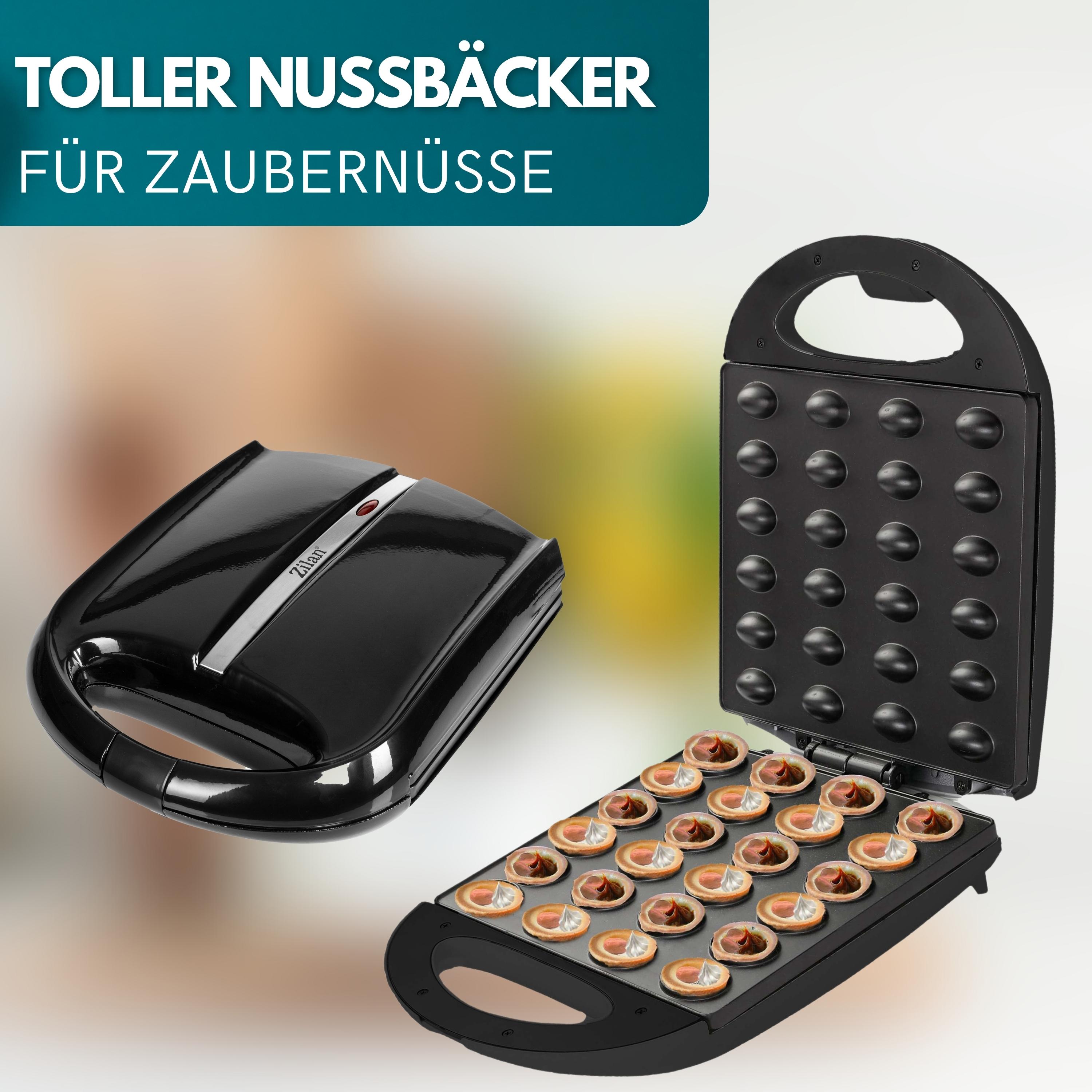 Zilan Elektrischer Nussbäcker Oresckis Nut Maker Antihaftbeschichtung 1400 Watt schwarz bei Marktkauf online bestellen