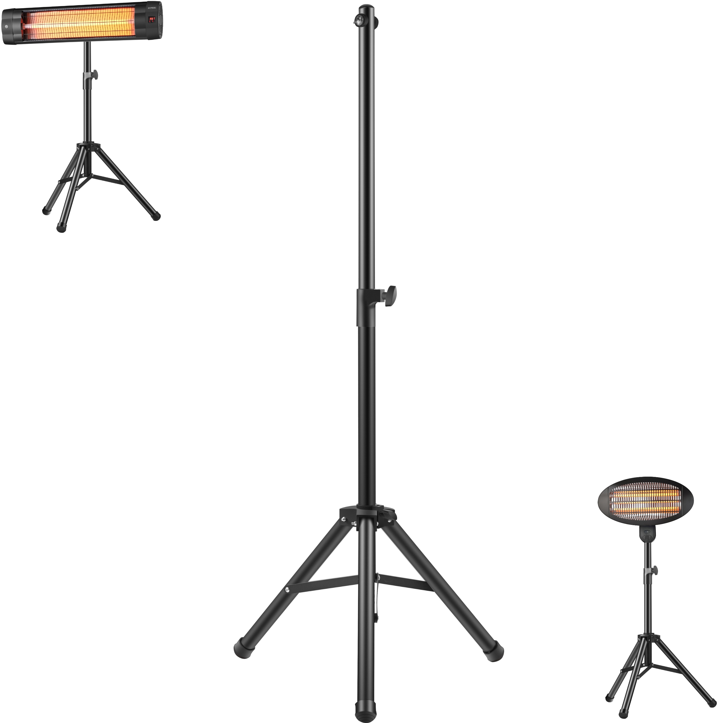 Echos Universalst&auml;nder Stativ f&uuml;r Heizstrahler Verstellbare H&ouml;he: 120 - 180cm 