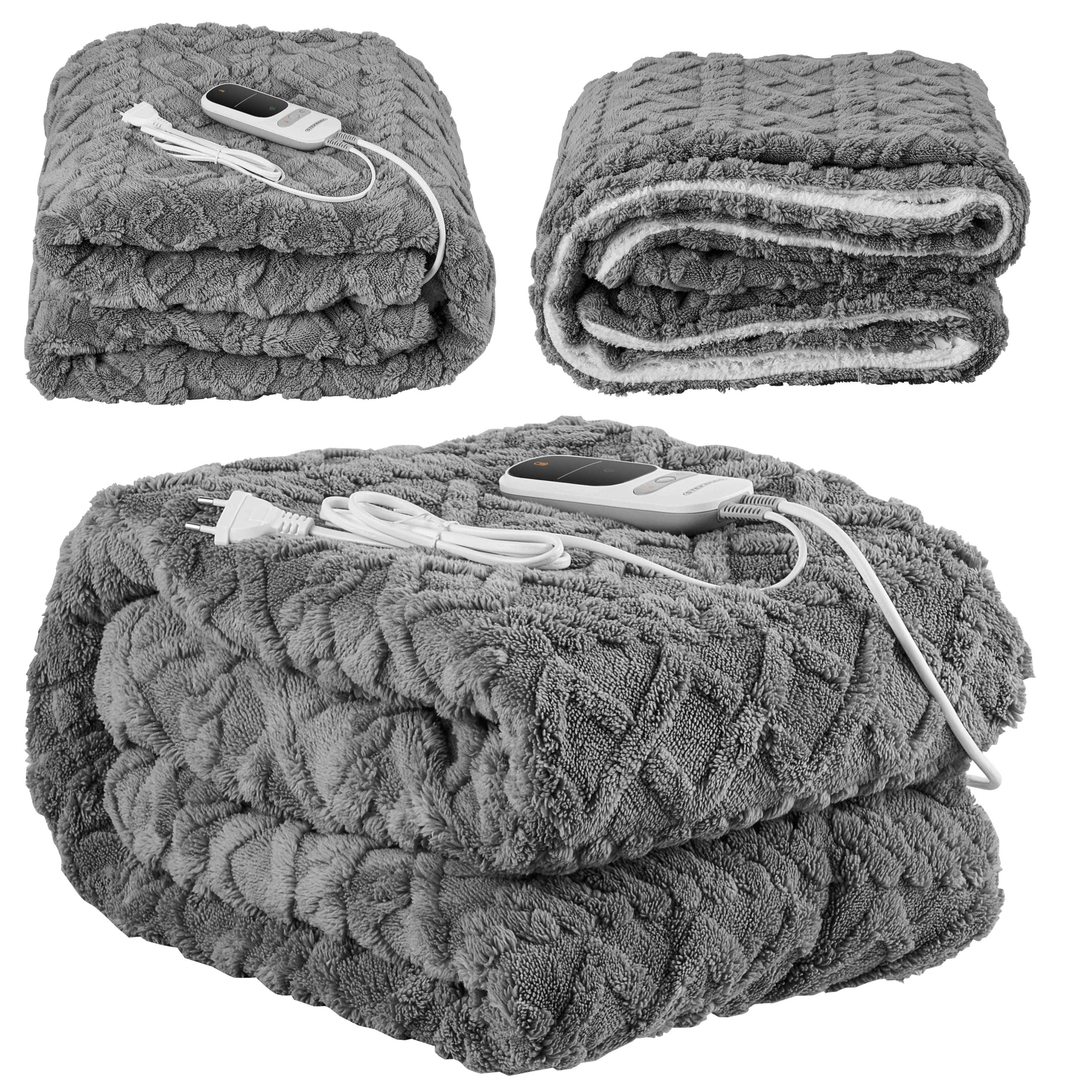 Steinborg Heizdecke 180x130cm mit Timer 9 Temperaturstufen Fernbedienung 