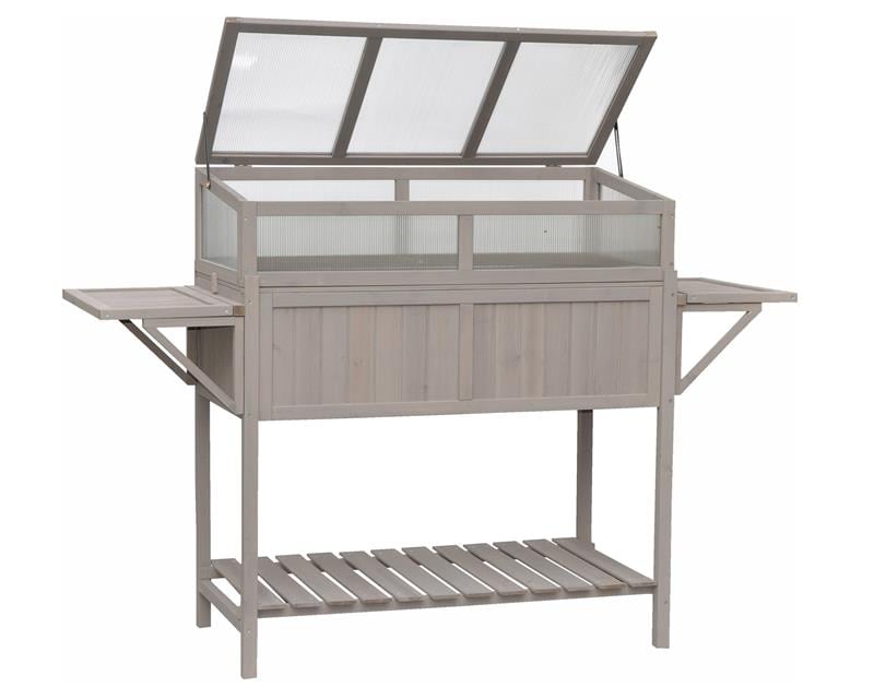 Dazikemo Hochbeet Teresa XL grau 
