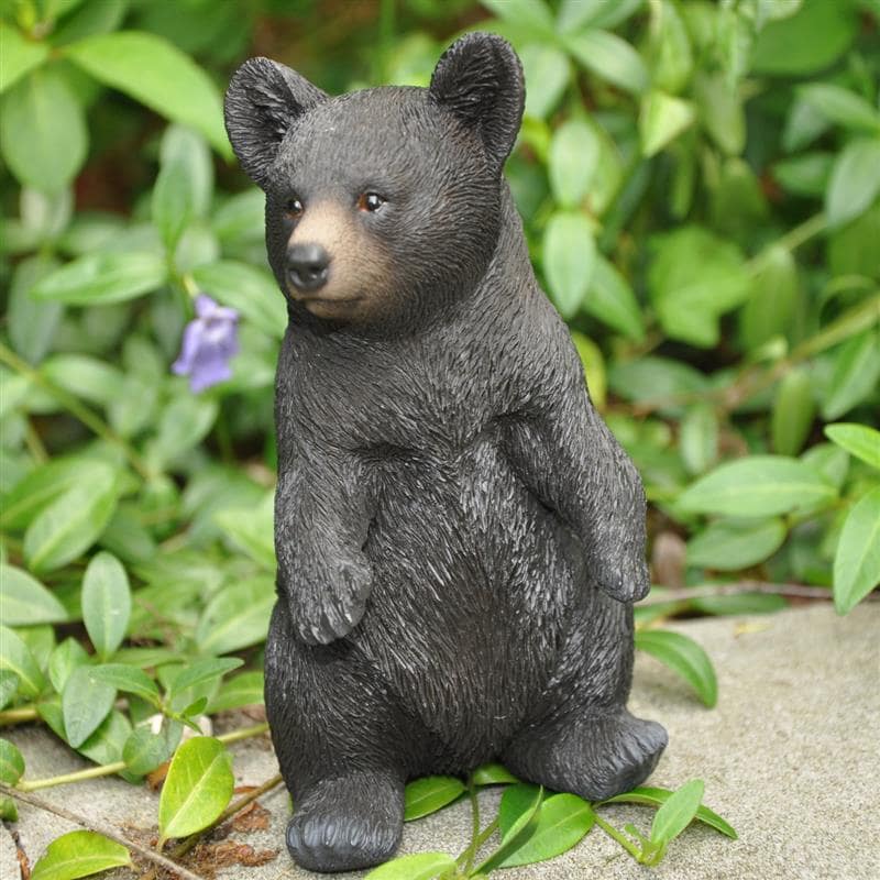 Dazikemo Dekofigur Gartenfigur Schwarzb&auml;r 