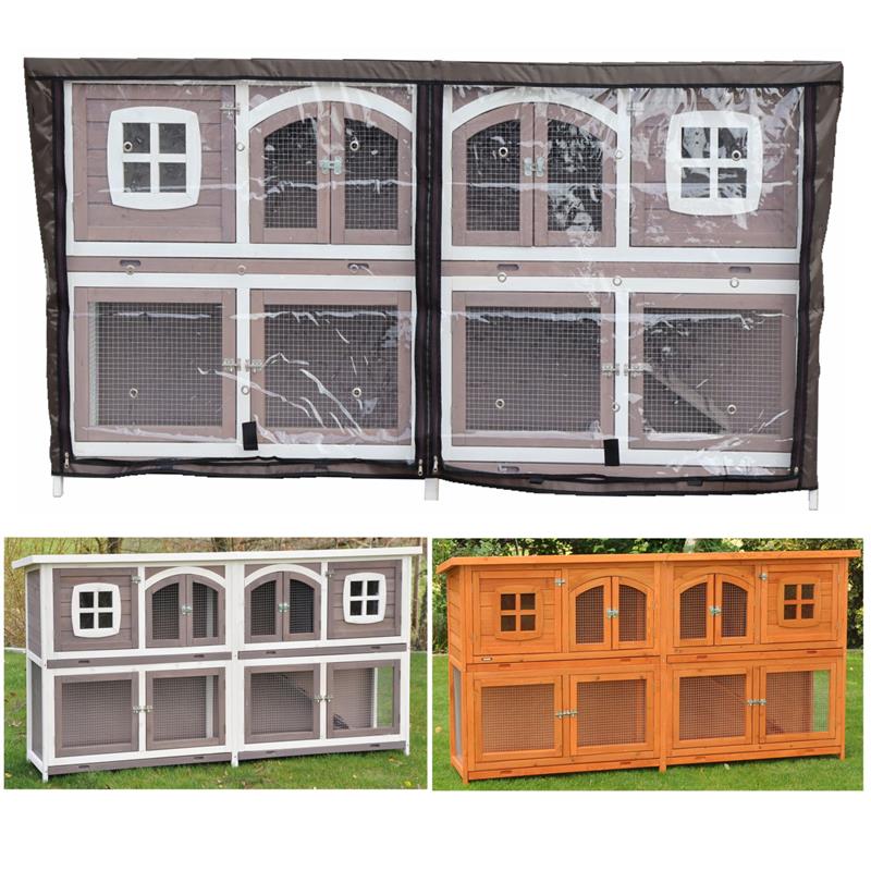 Nanook Schutzh&uuml;lle f&uuml;r Doppel Hasenstall Murmel 