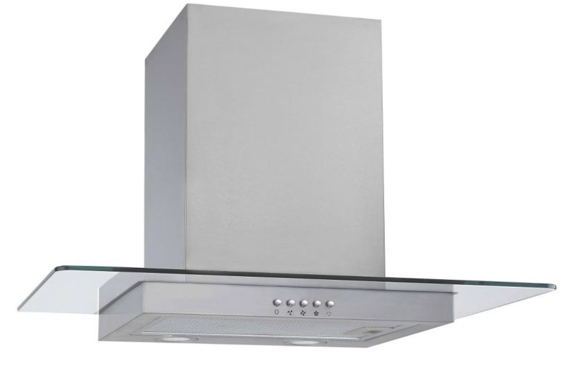 PKM Dunstabzugshaube GS1-60 CIXPH - 60cm, LED, Edelstahl, Umluft/Abluft 