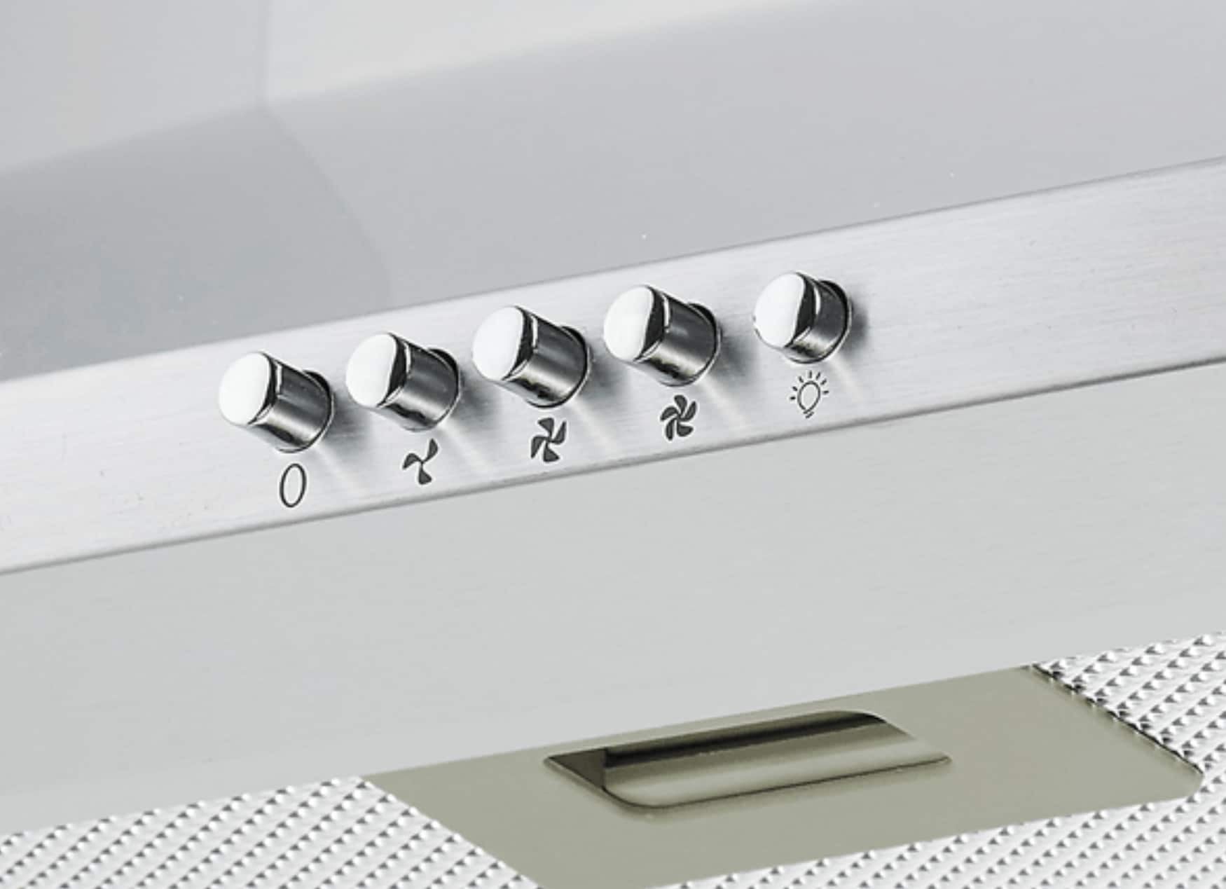 PKM Kaminabzugshaube KH-60KH-S 60 cm Edelstahl Dunstabzugshaube Wandesse 