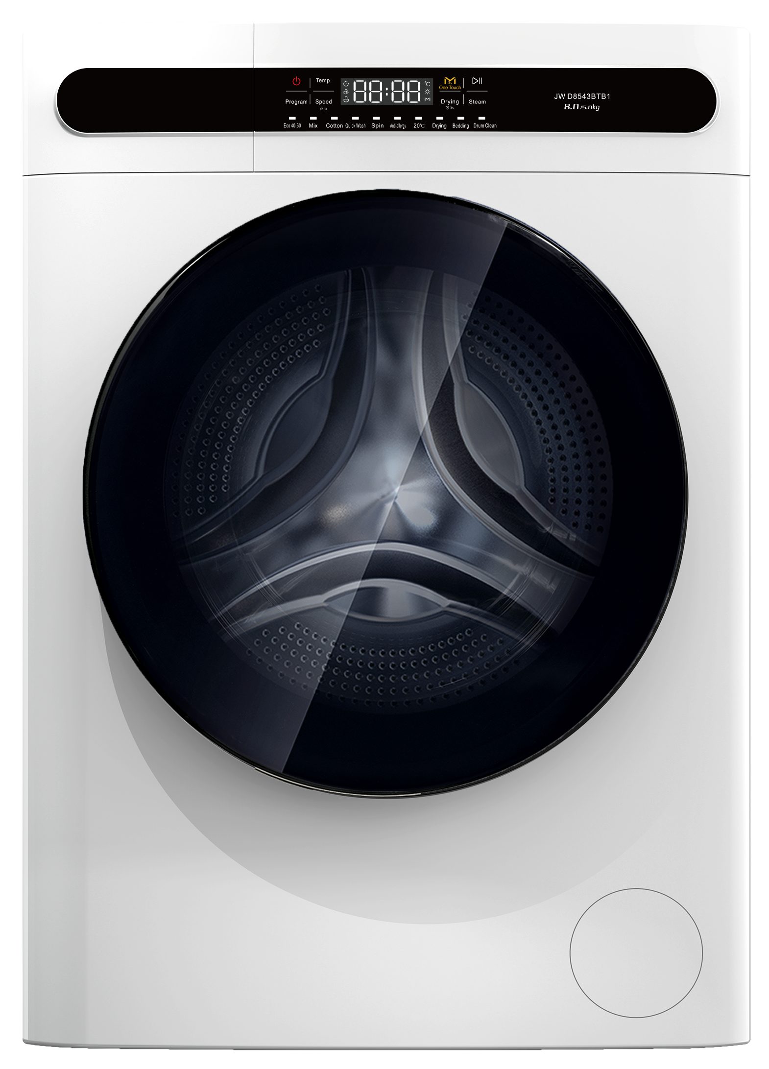 PKM Waschtrockner WT8+5BE Funktion 8 kg waschen und 5 kg trocknen 