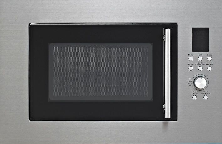 Einbaumikrowelle MW900--IN - 900 Watt, Edelstahl, 23 Liter, Grill