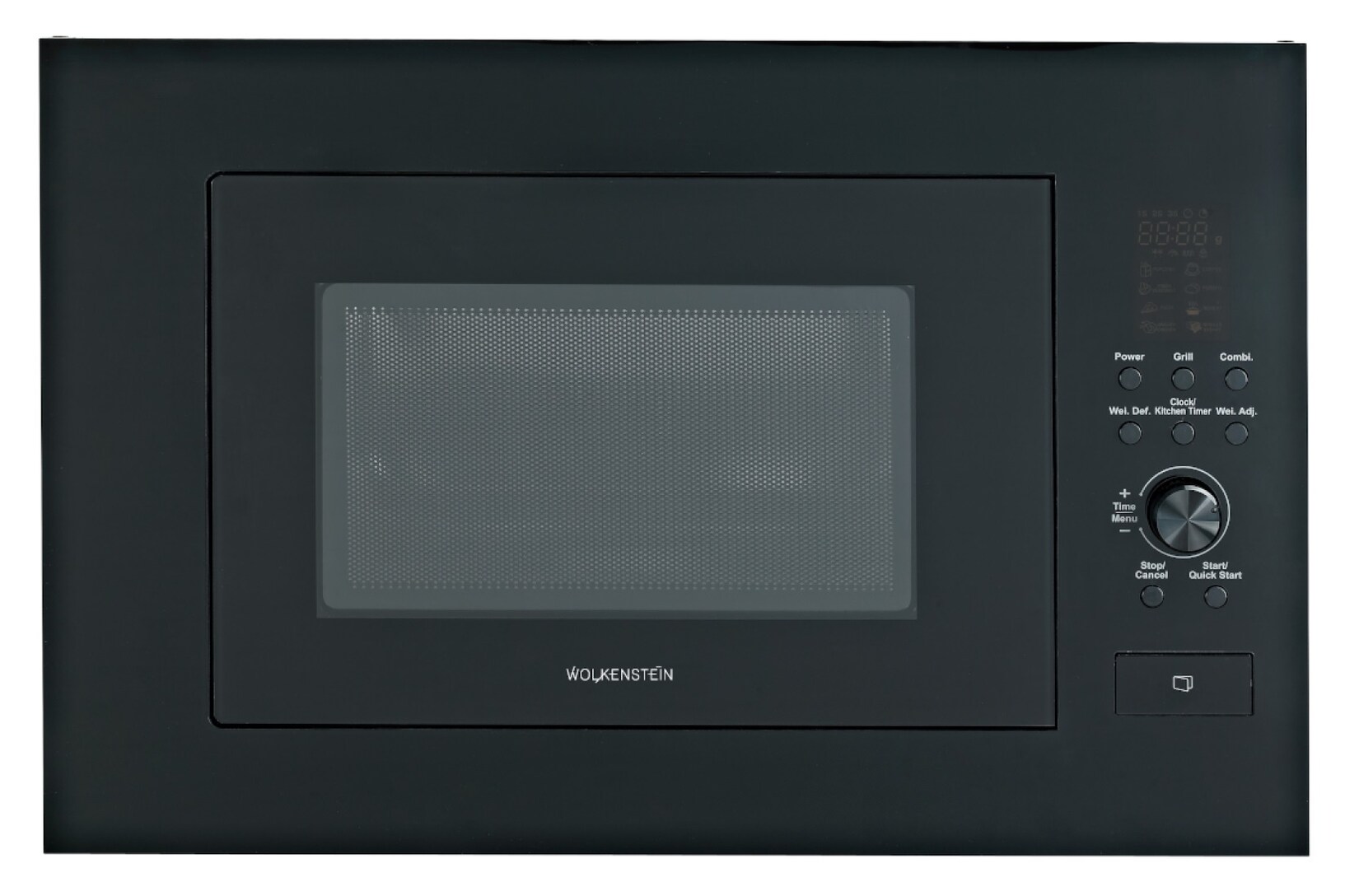 Einbaumikrowelle WMW900-25GB EB - schwarz 900W Grill 1000W