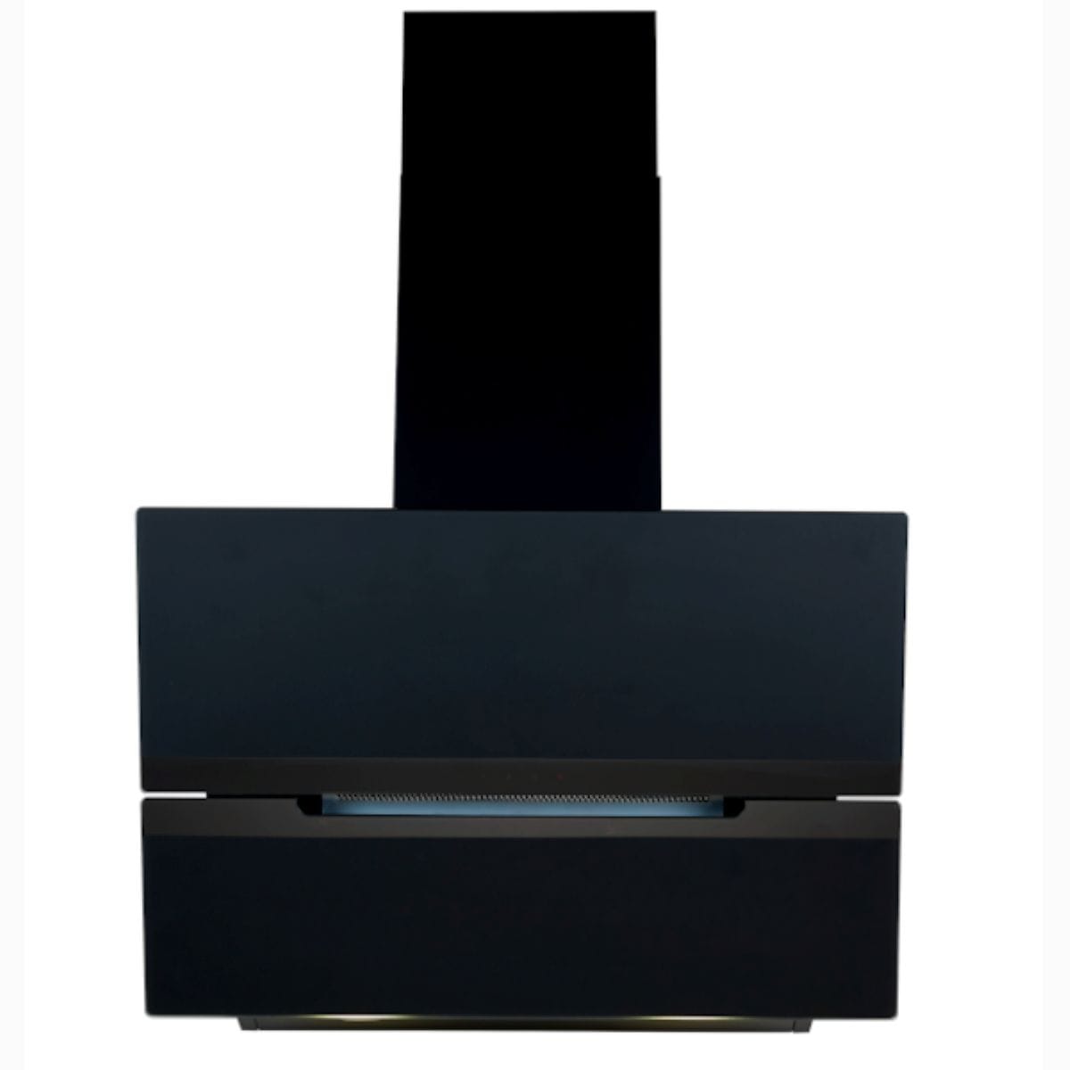 PKM Kopffreihaube S50-60ABP - 60cm, schwarz, Dunstabzugshaube mit Randabsaugung 