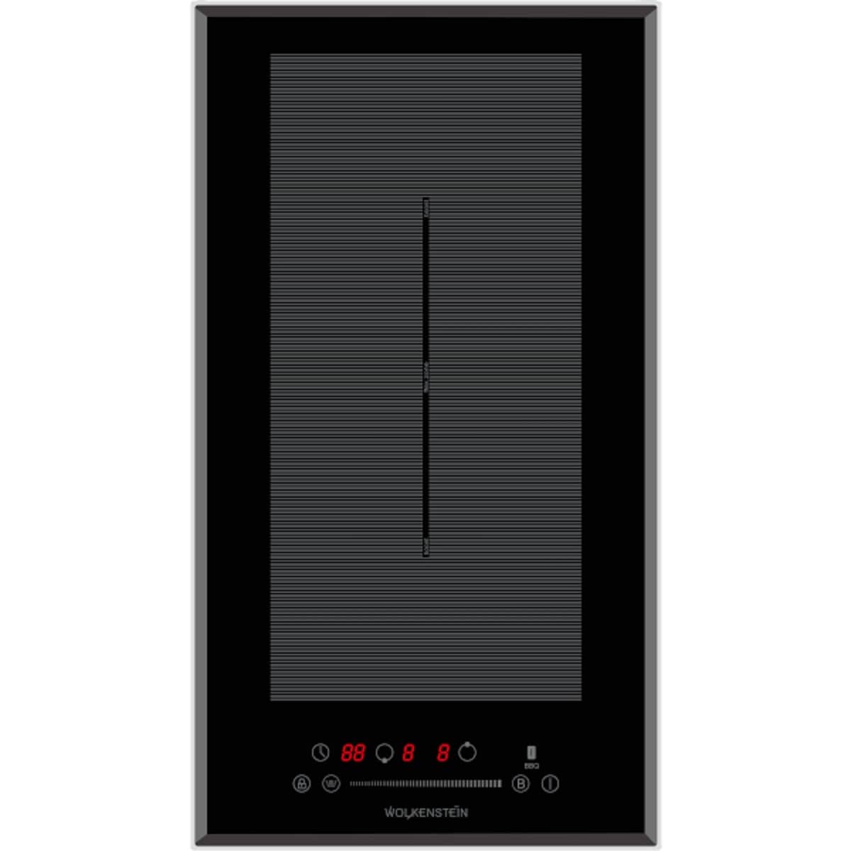 Wolkenstein Doppelkochfeld WIF2-FZF - Induktionskochfeld, Flexzonen, Booster 