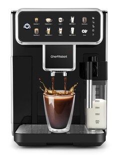 ChefRobot Kaffeevollautomat, 4 Sorten, Touchscreen, 1,5 l, selbstreinigend 