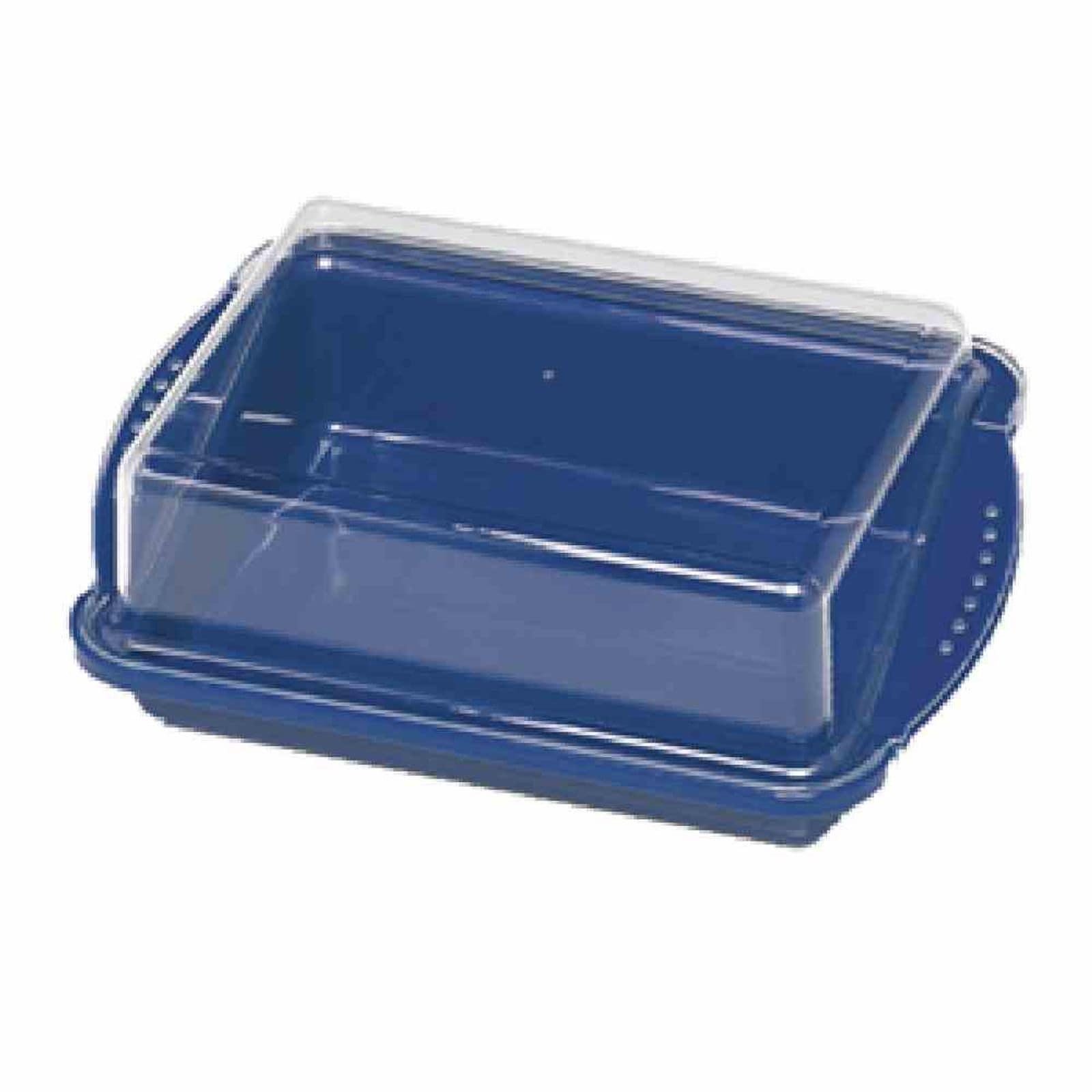 WUELLNER Kn&auml;ckebrotdose farbig/klar 24 x 16,5 x 5,5 cm 