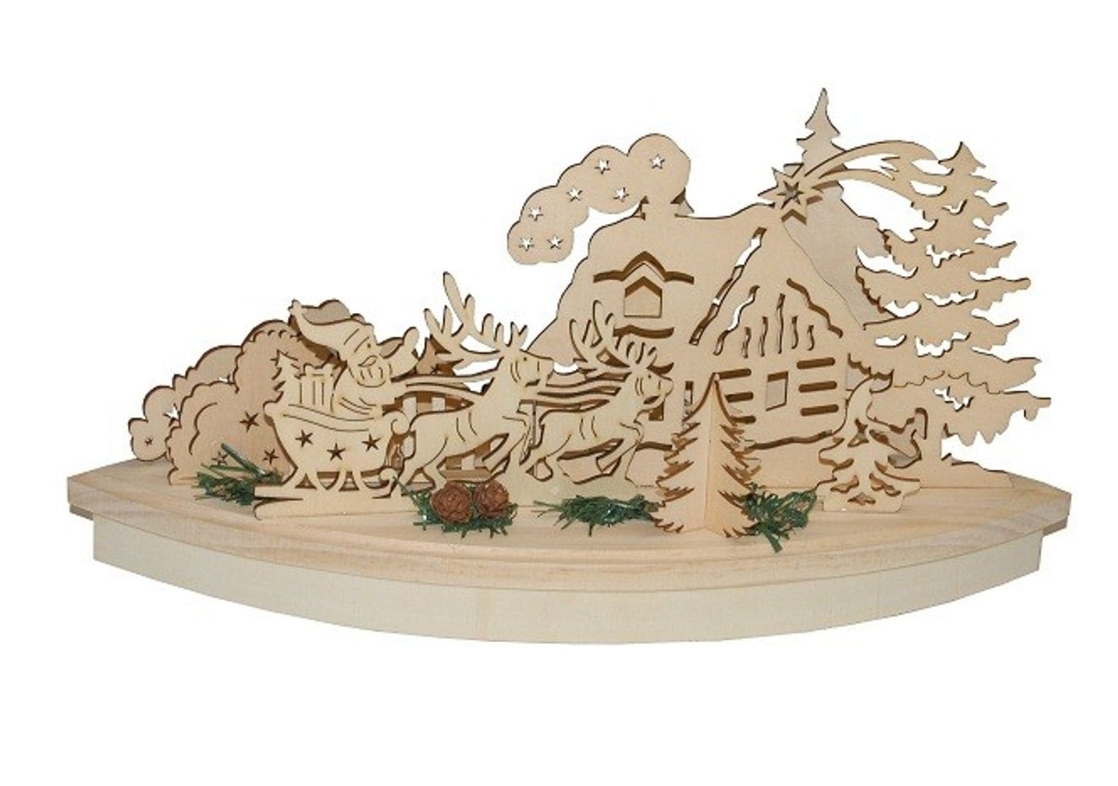 BURI WH Holz Winterlandschaft 