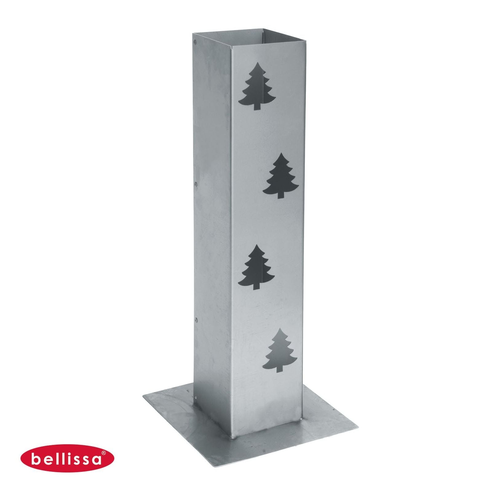 Bellissa Bellissa&reg; Corten Feuers&auml;ule 70cm Lichts&auml;ule Windlicht S&auml;ule Garten 