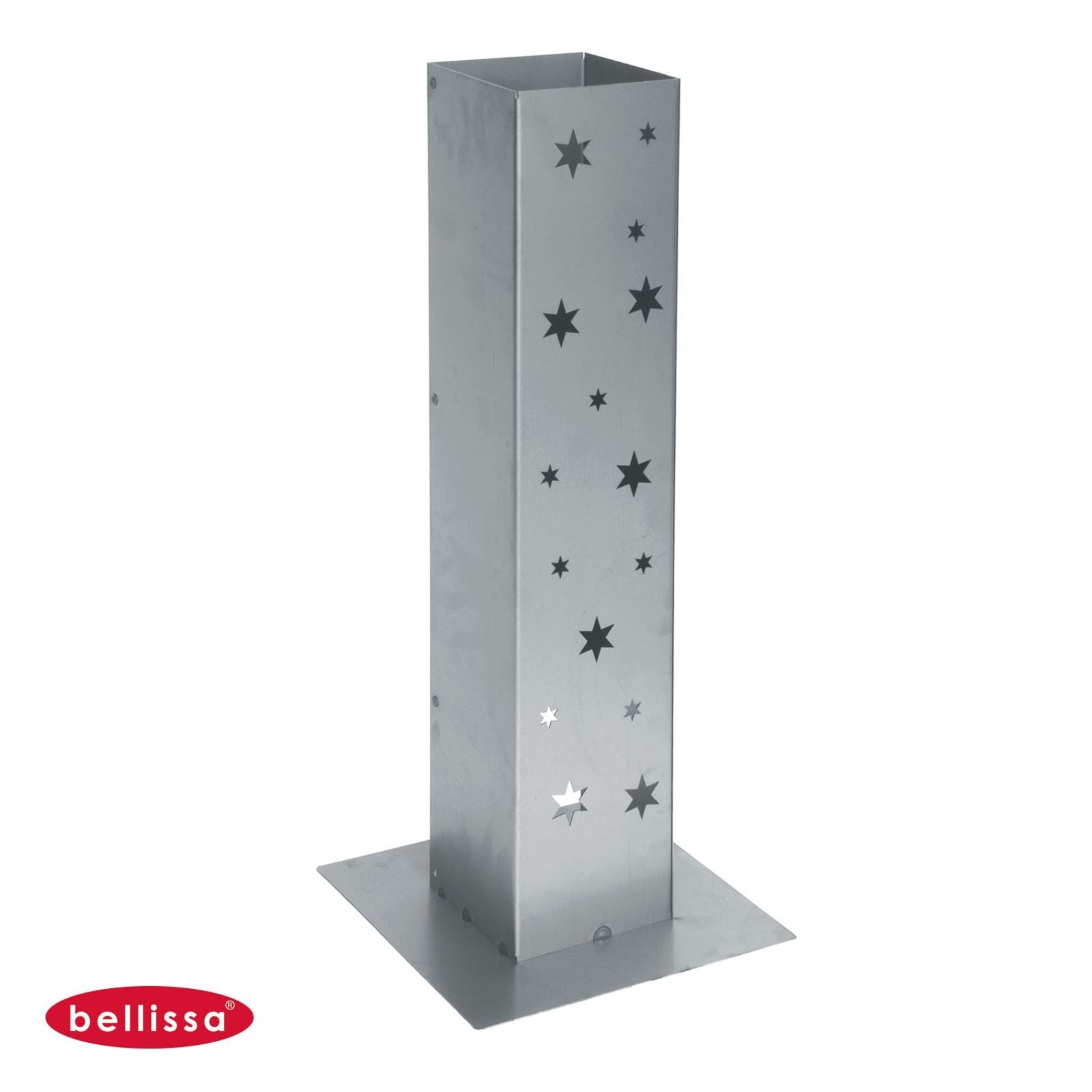 Bellissa Bellissa&reg; Corten Feuers&auml;ule 70cm Lichts&auml;ule Windlicht S&auml;ule Garten 