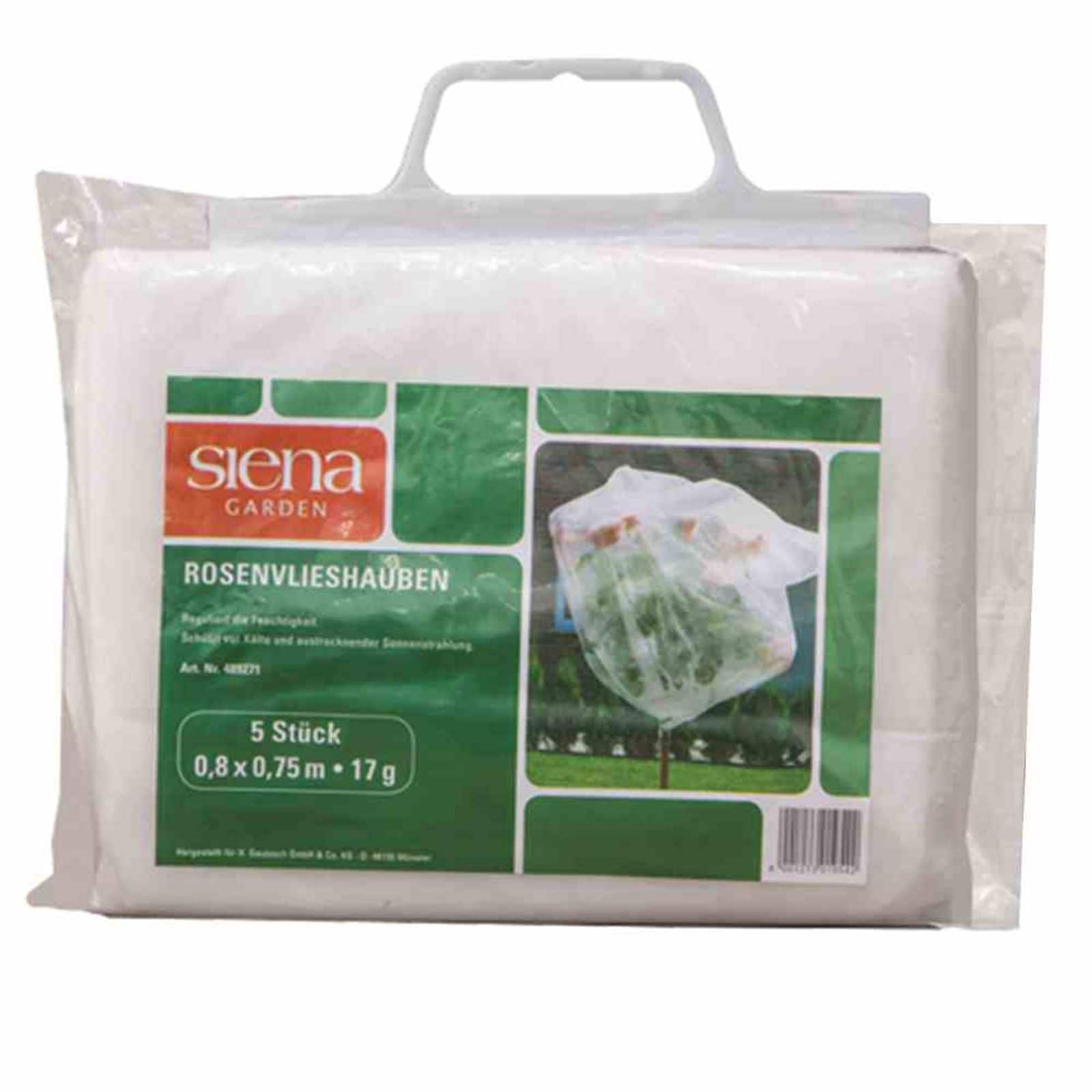 Siena Garden Rosenvlieshauben 17g, Ma&szlig;e: 0,75x0,75m, 5 St&uuml;ck im Paket 0,75x0,75m, S 