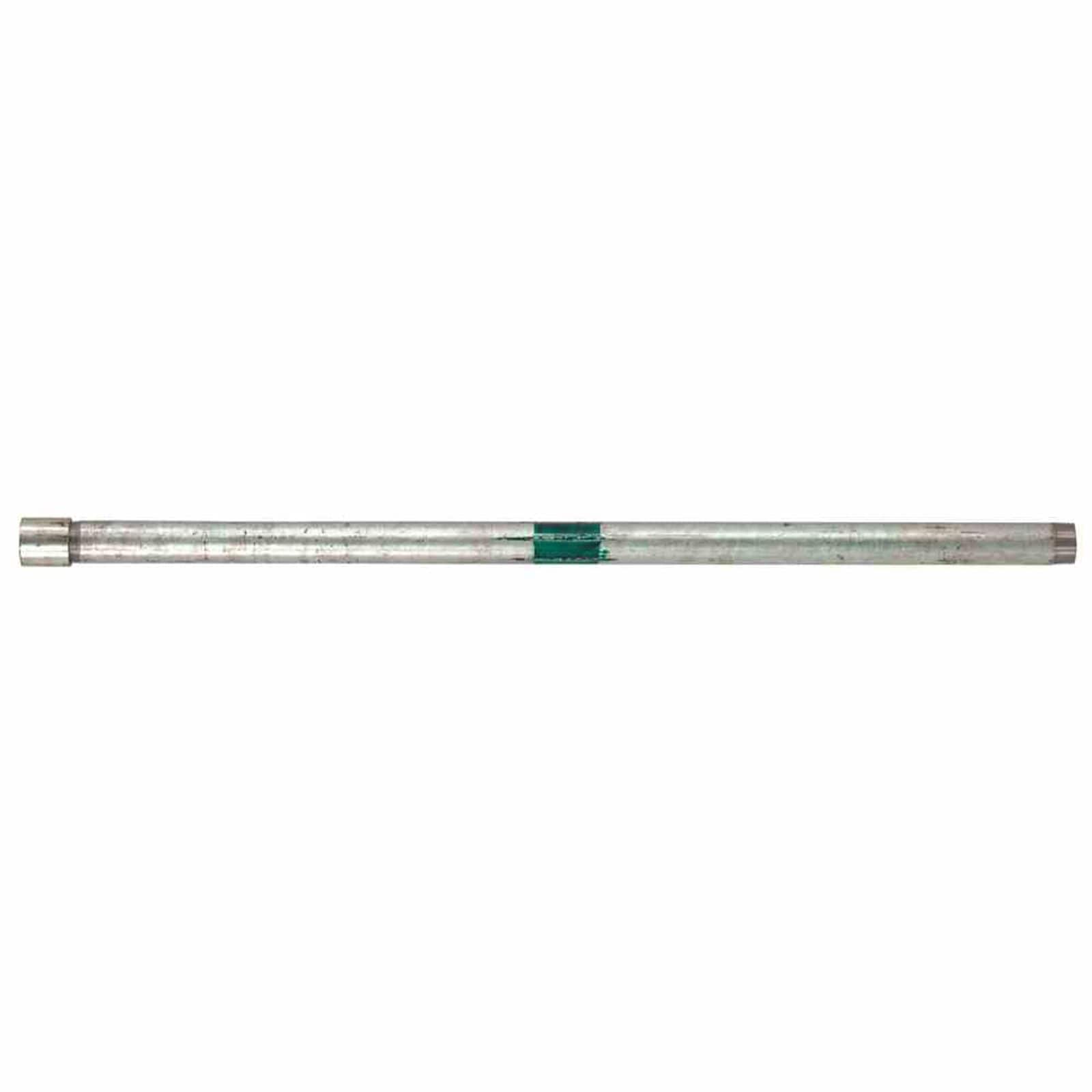PUTEUS Pumpen-Verl&auml;ngerungsrohr 31,75mm (1 1/4") - L&auml;nge 100 cm, verzinkt 