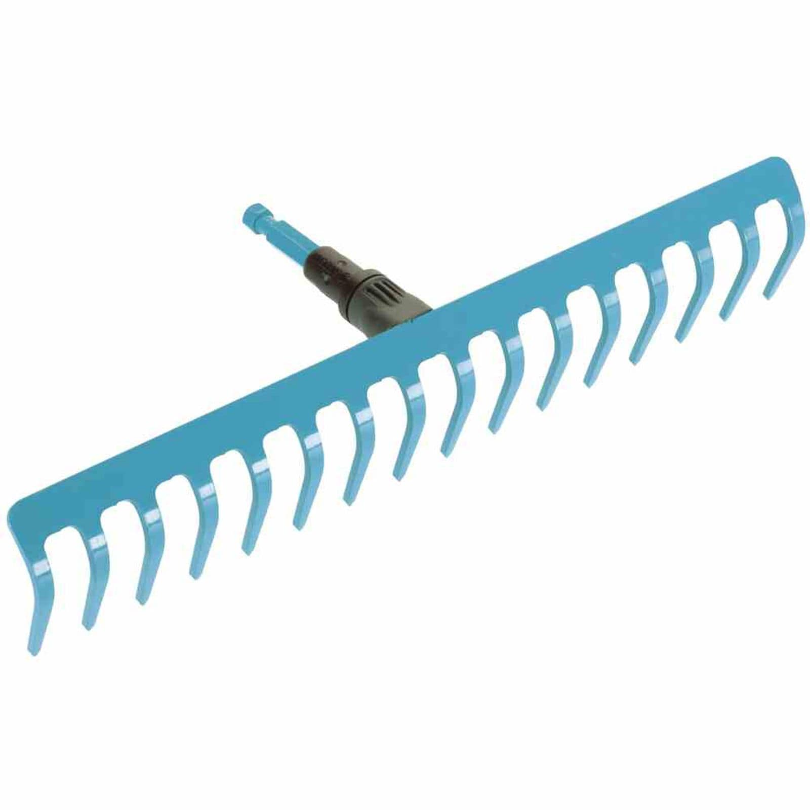 Gardena Gardena combisystem-Rechen: Breite Harke mit 16 Zinken, ideales 
