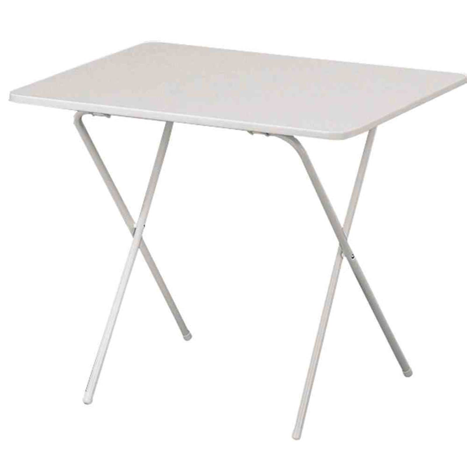 MFG Scherentisch 60x80 cm, weiß mit Scherengestell