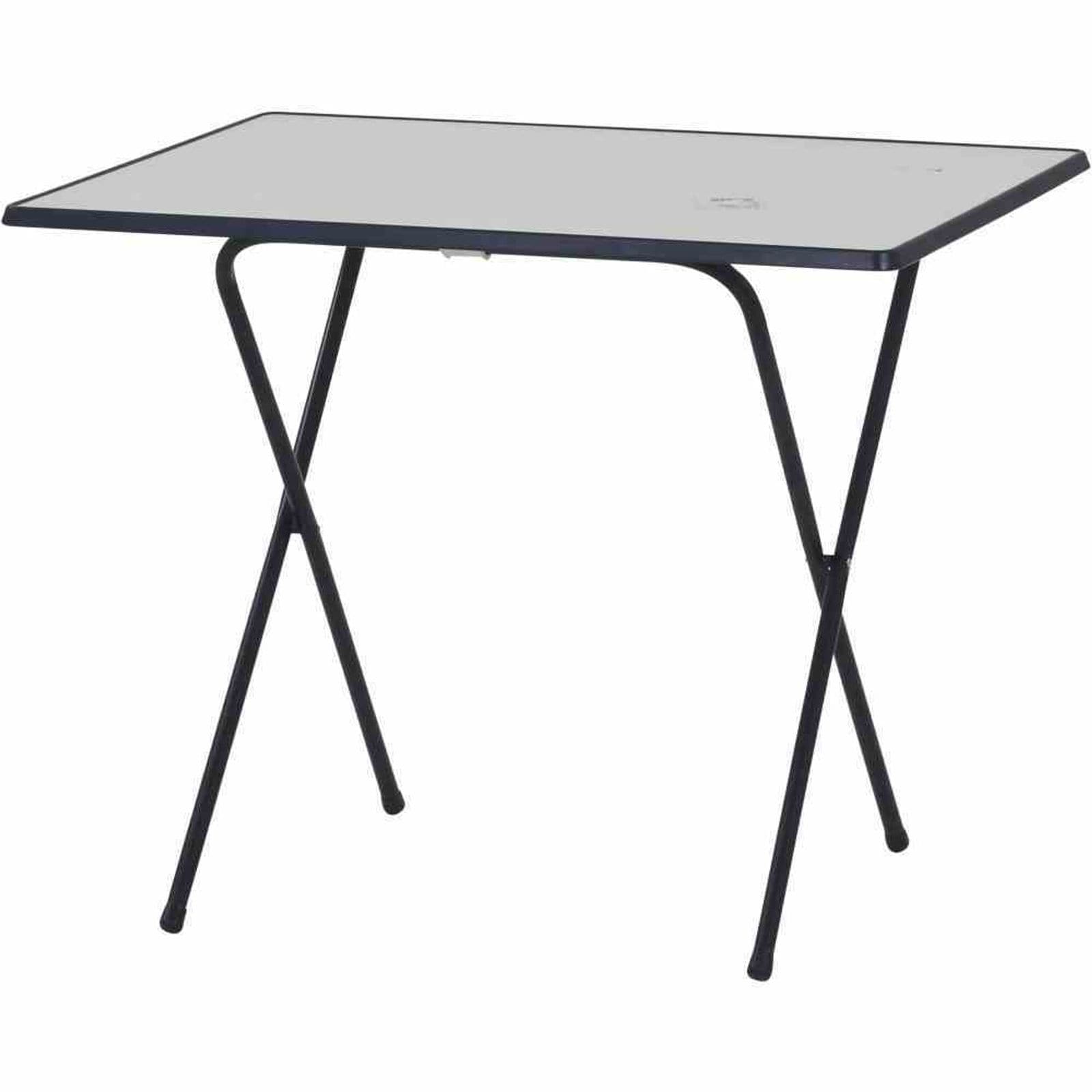MFG Scherentisch 60x80 cm, blau mit Scherengestell 