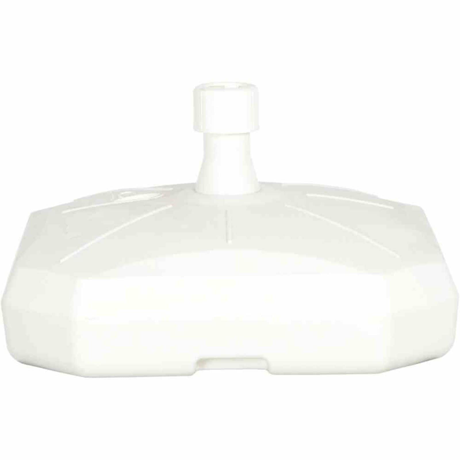 ENNE PLASTICA Schirmst&auml;nder 50 Liter, bef&uuml;llbar, mit Rolle, wei&szlig; Polyethylen-HD, f&uuml;r 