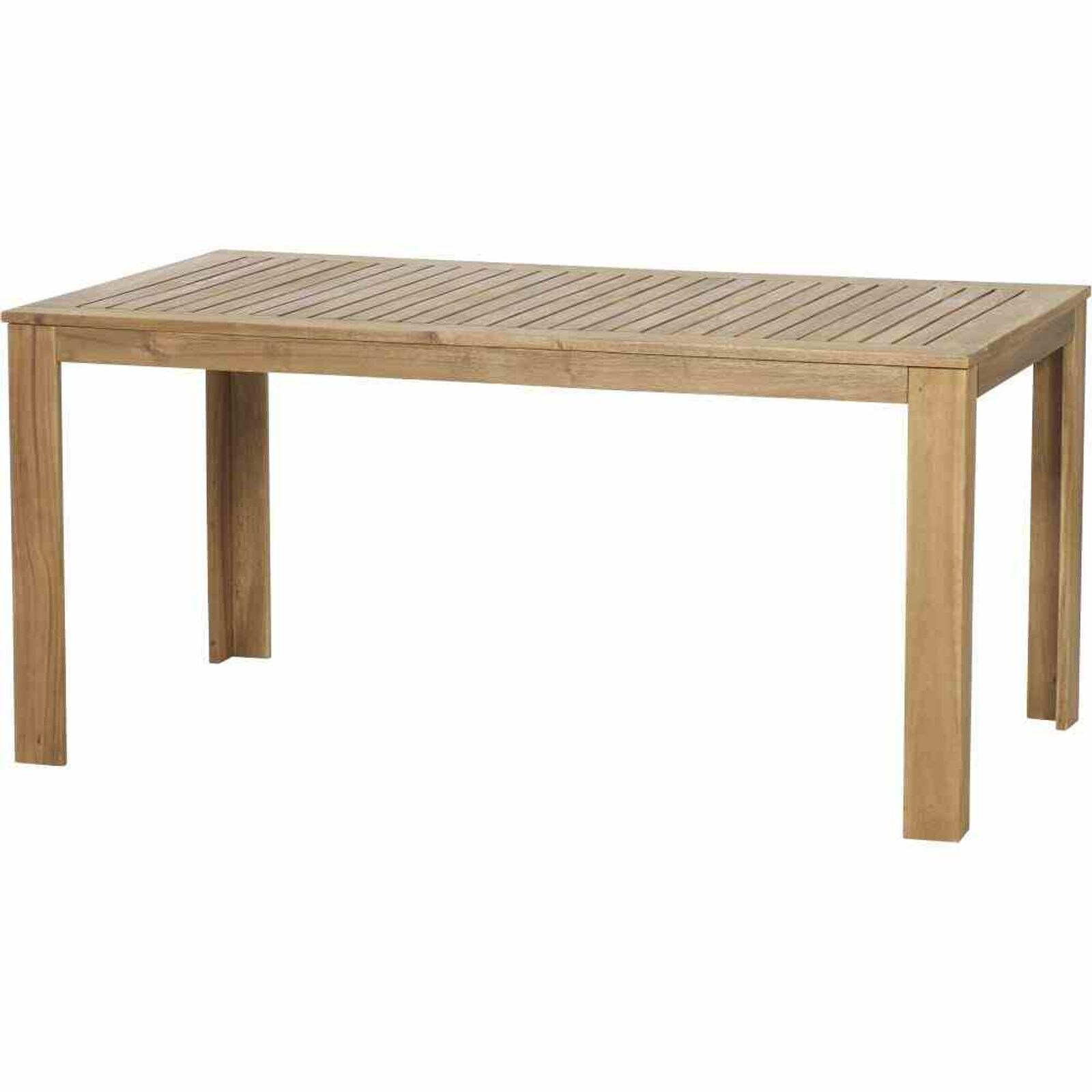 Siena Garden Paleros Dining Tisch 160x90x75 cm Gestell und Tischplatte Akazienholz