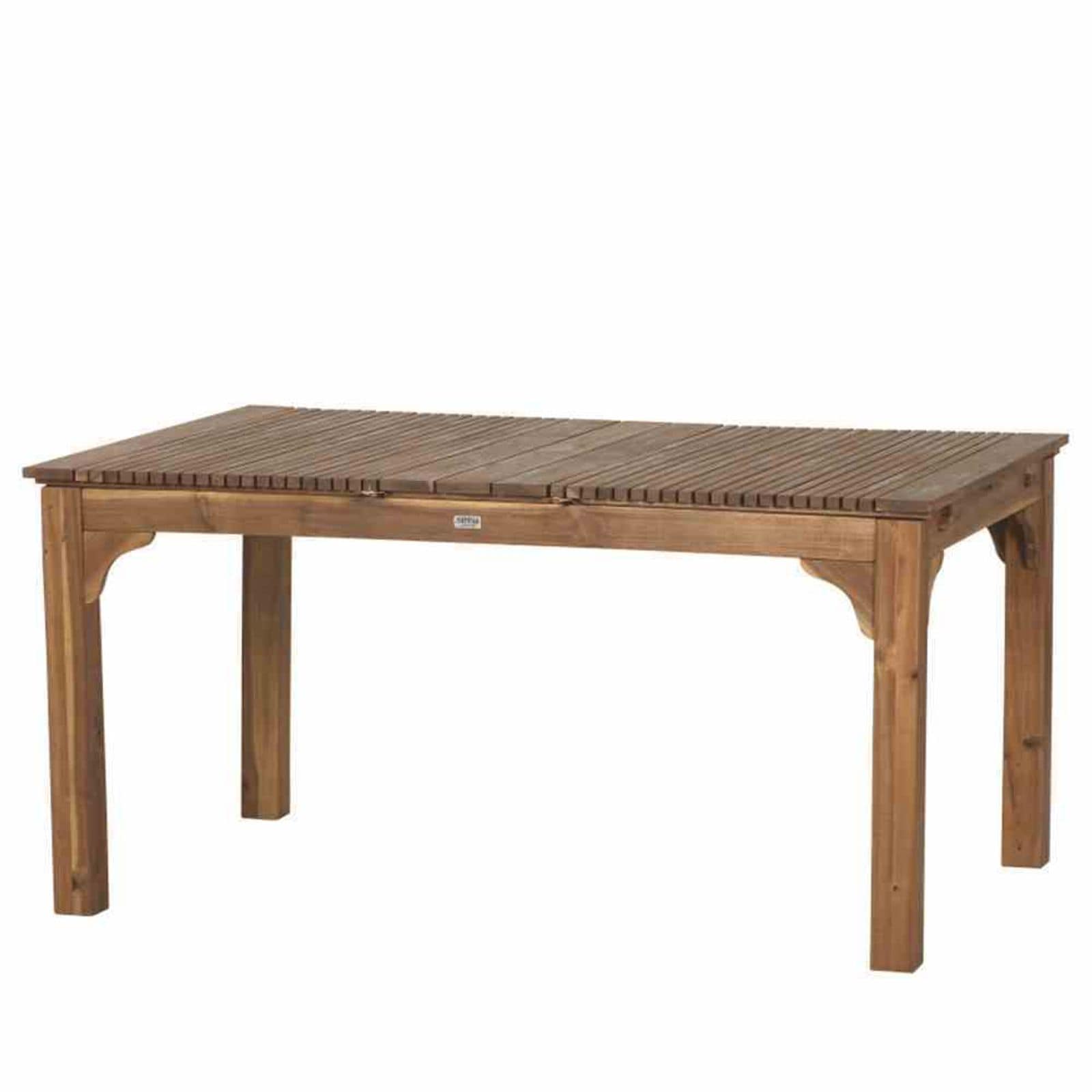 Siena Garden Ausziehtisch 150/175/200x100x74 cm Gestell und Tischplatte Akazienholz 