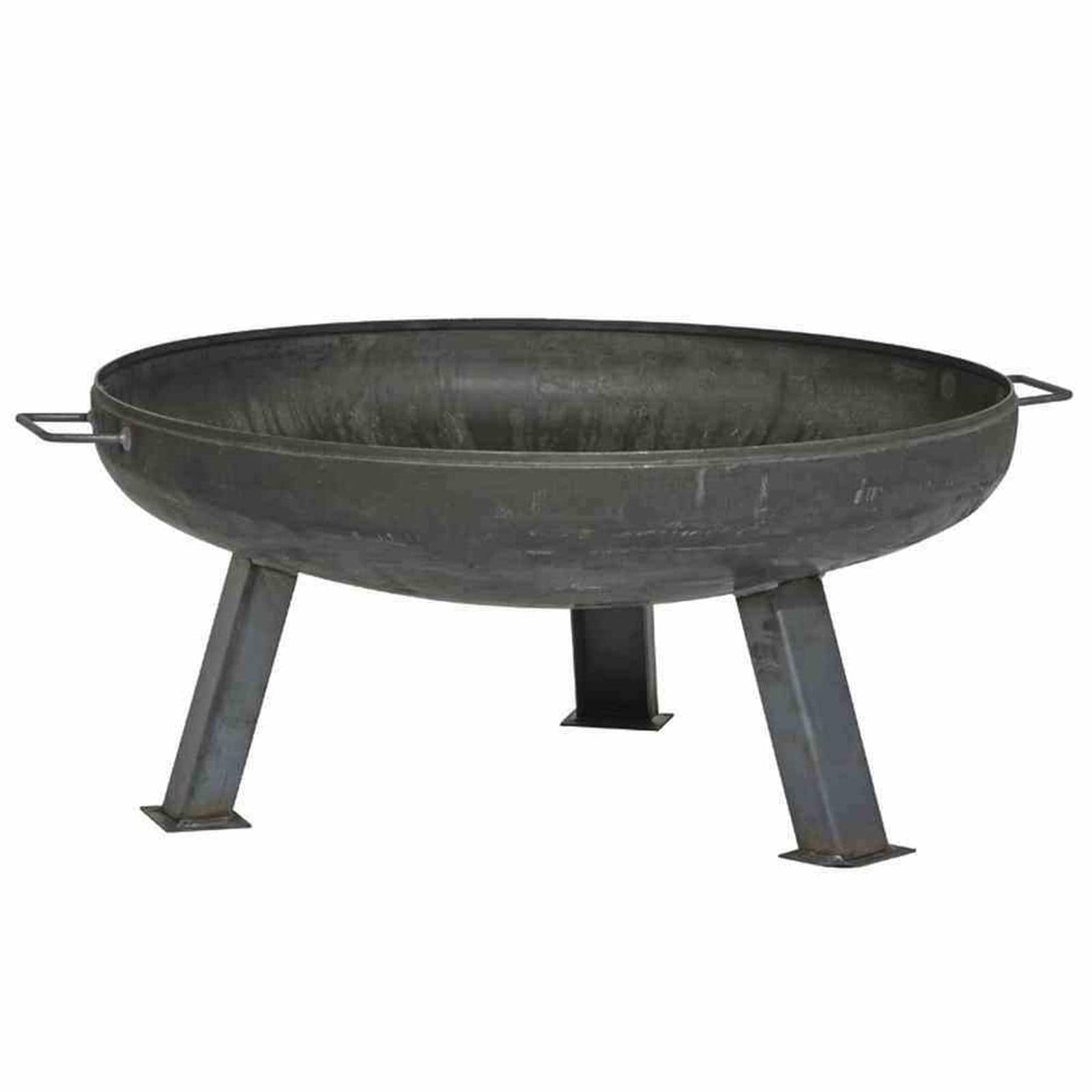 Siena Garden Feuerschale XXL anthrazit &Oslash; 100 cm langlebiges Produkt, Stahl unbehand 