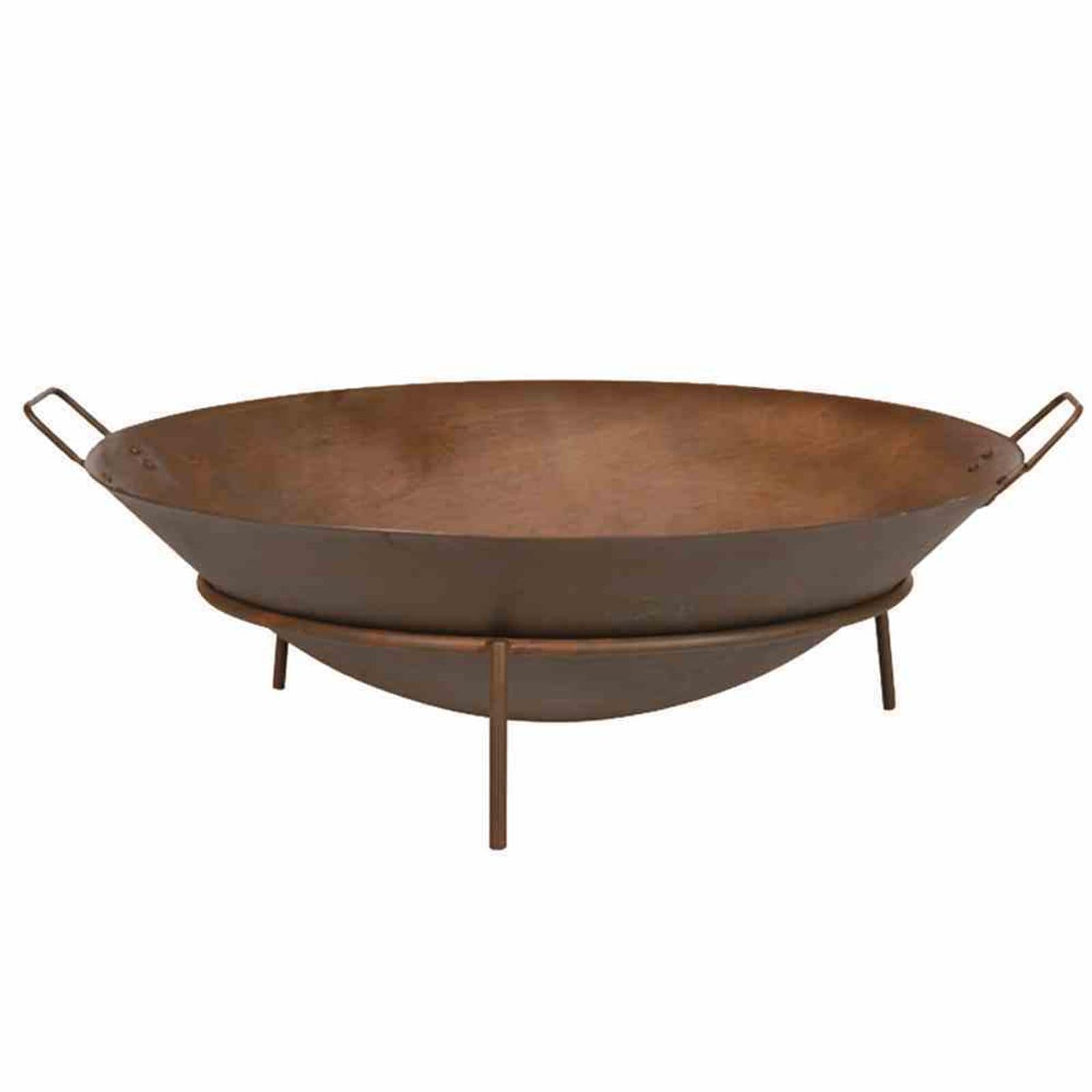 Siena Garden Feuerschale Rusty &Oslash; 70 cm Gusseisen rostbraun, mit Griffen 