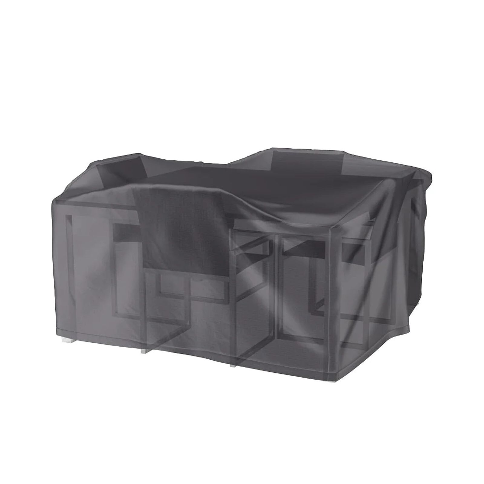 Telo Di Copertura Impermeabile Per Mobili 7914 Aerocover Grigio, Dimensioni 150x160x85 Cm, Marca Homms.