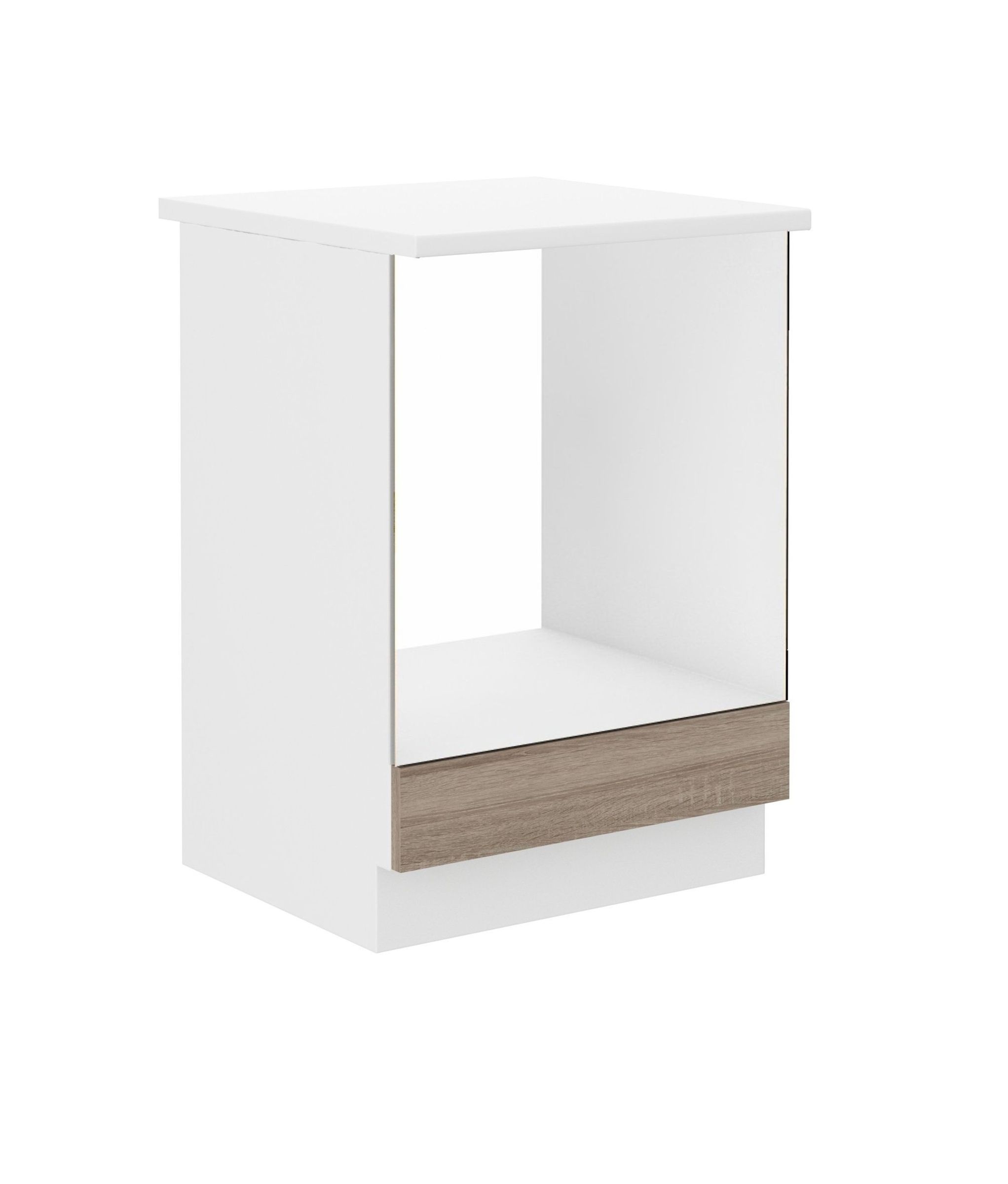 Herdunterschrank passend f&uuml;r das Modell &bdquo;Dave 240 Eiche Sonoma Tr&uuml;ffel&ldquo; 